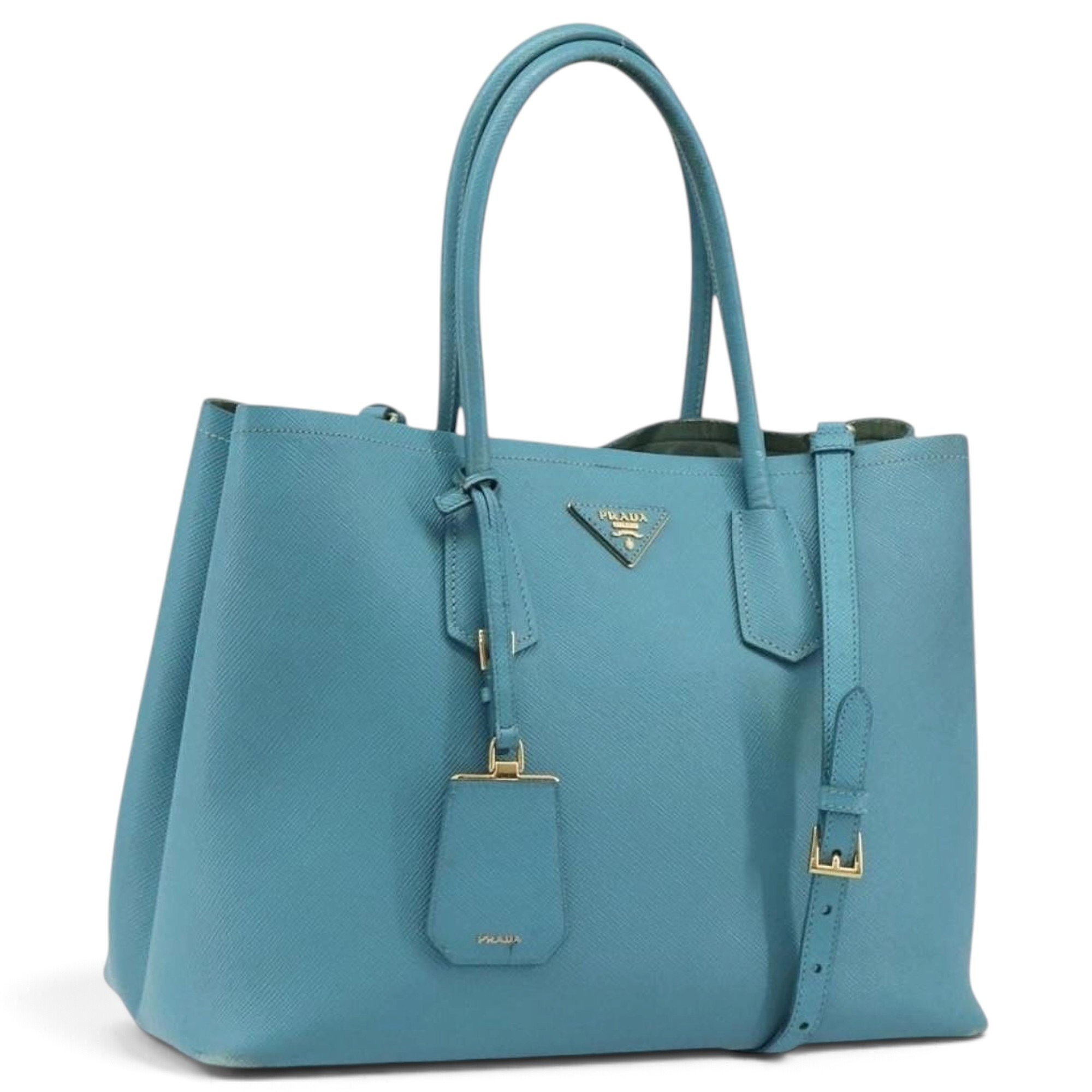 Leather tote