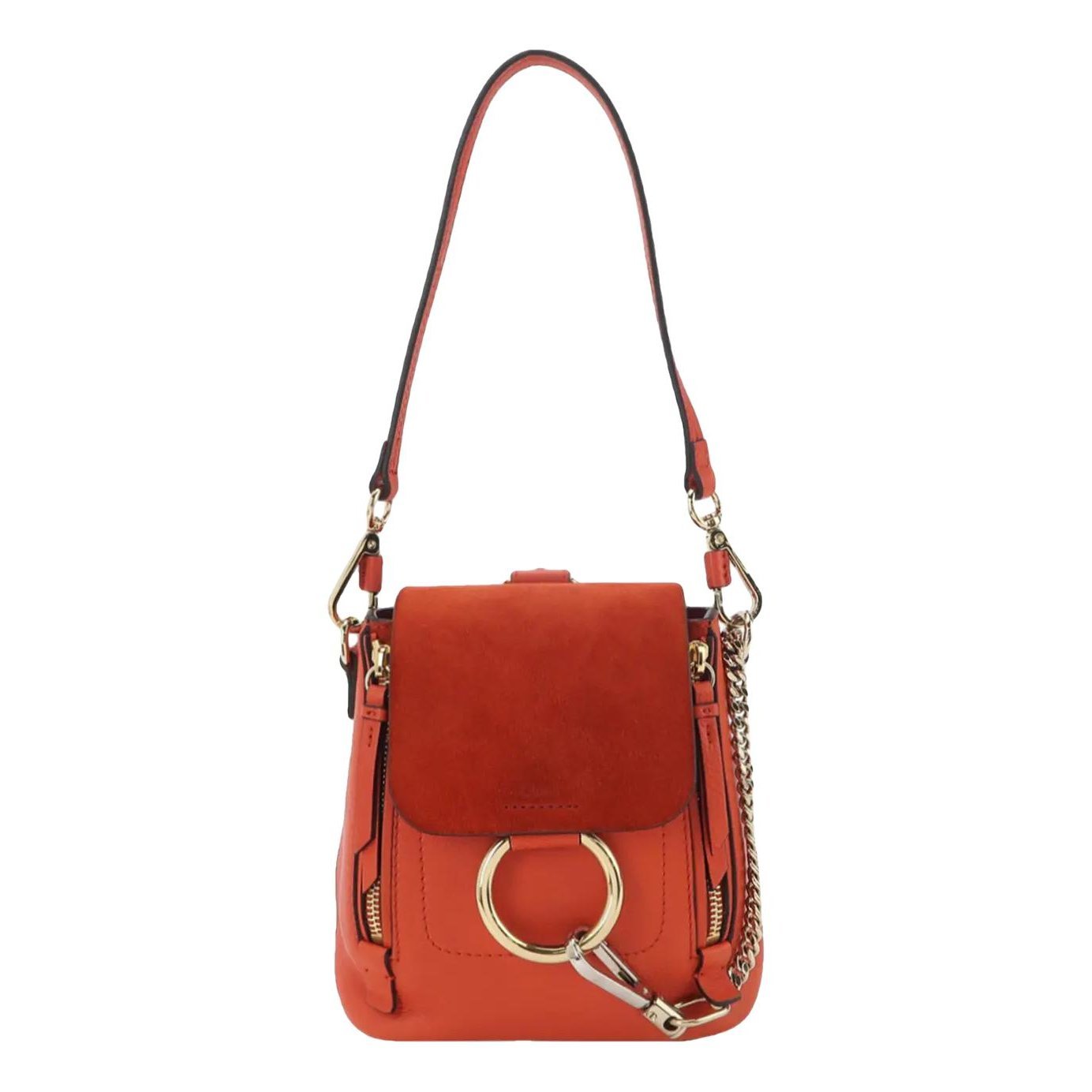 Faye leather backpack