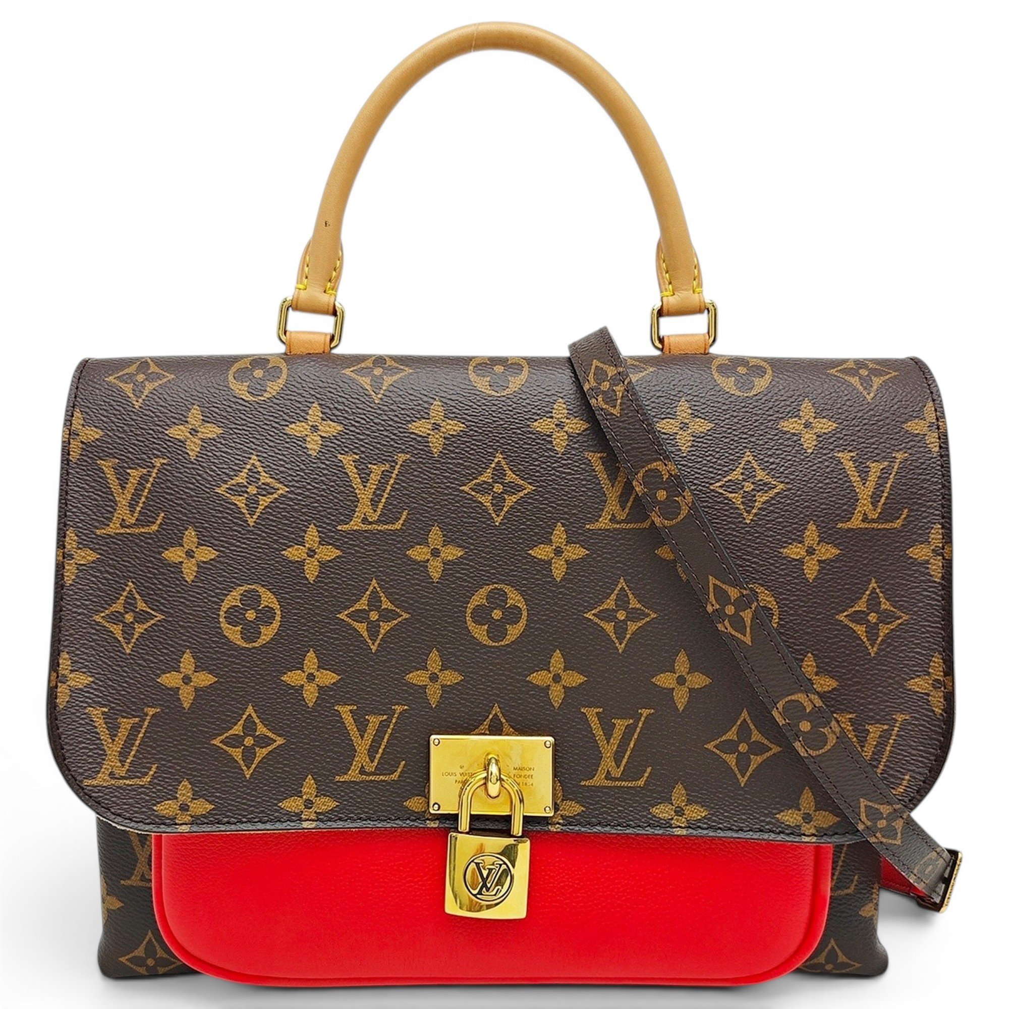Marignan leather handbag