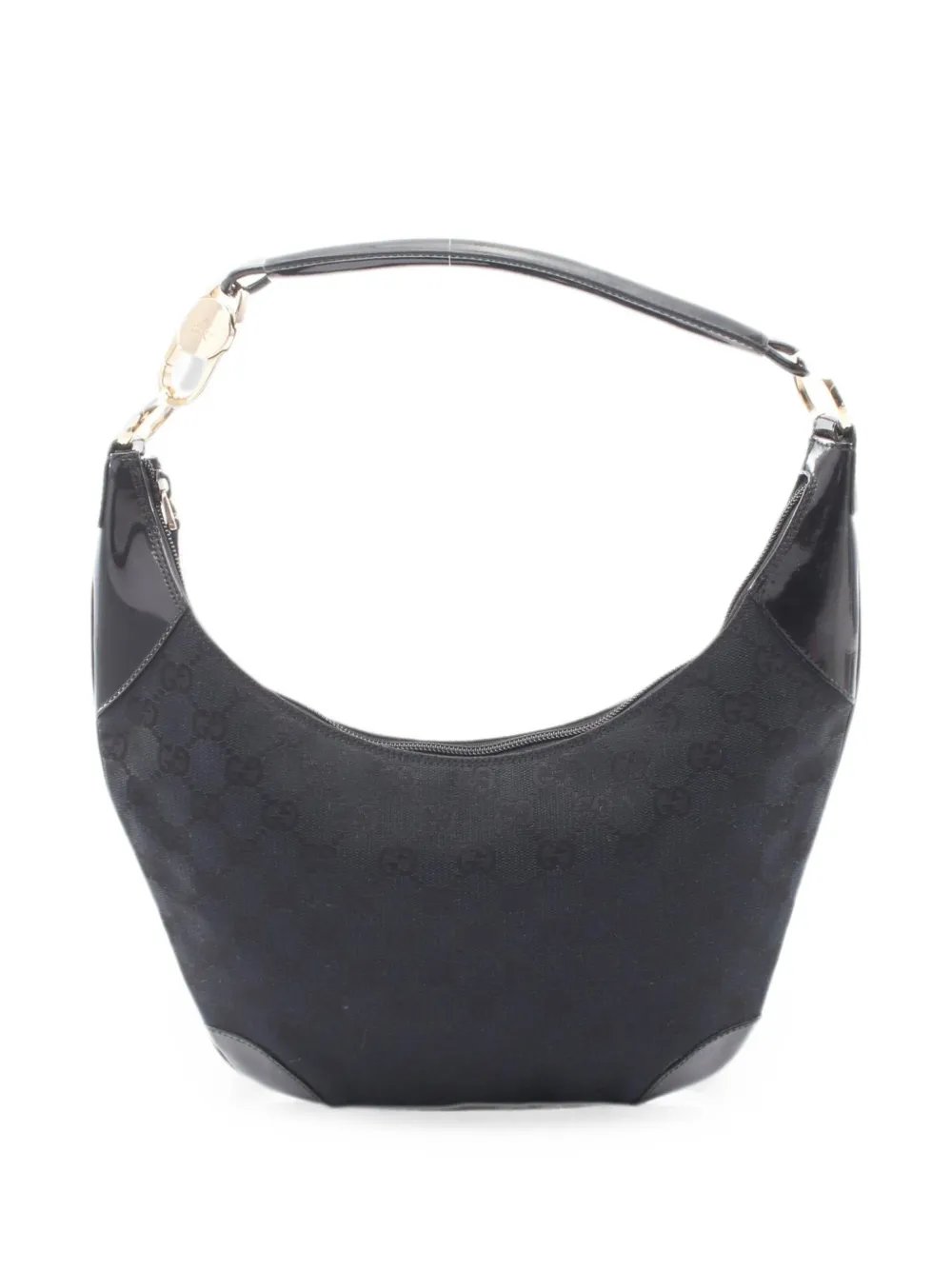 2000s GG canvas shoulder bag