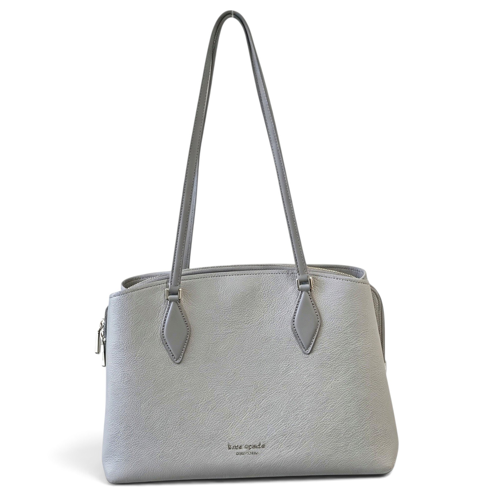 Leather tote
