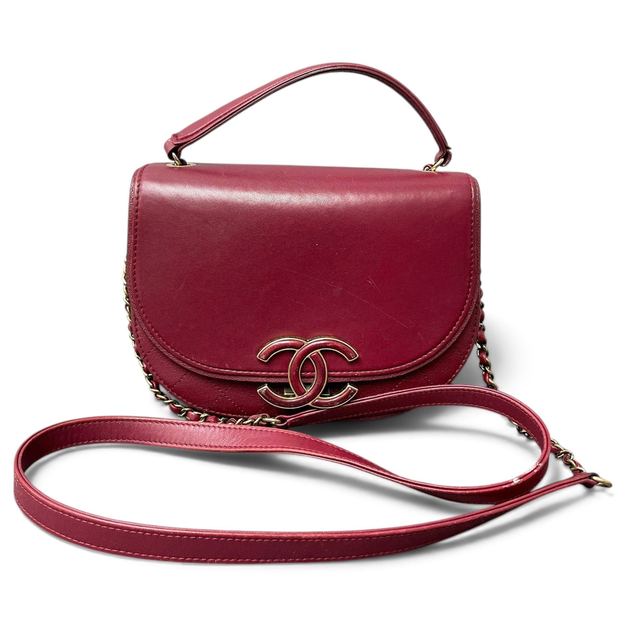 Coco Curve leather handbag