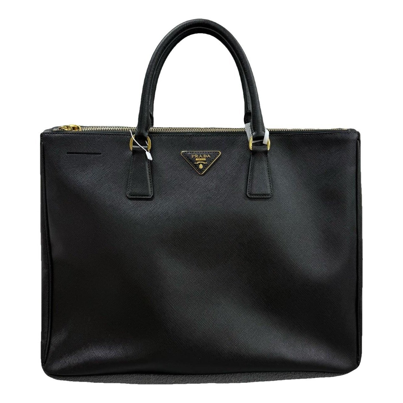 Leather tote
