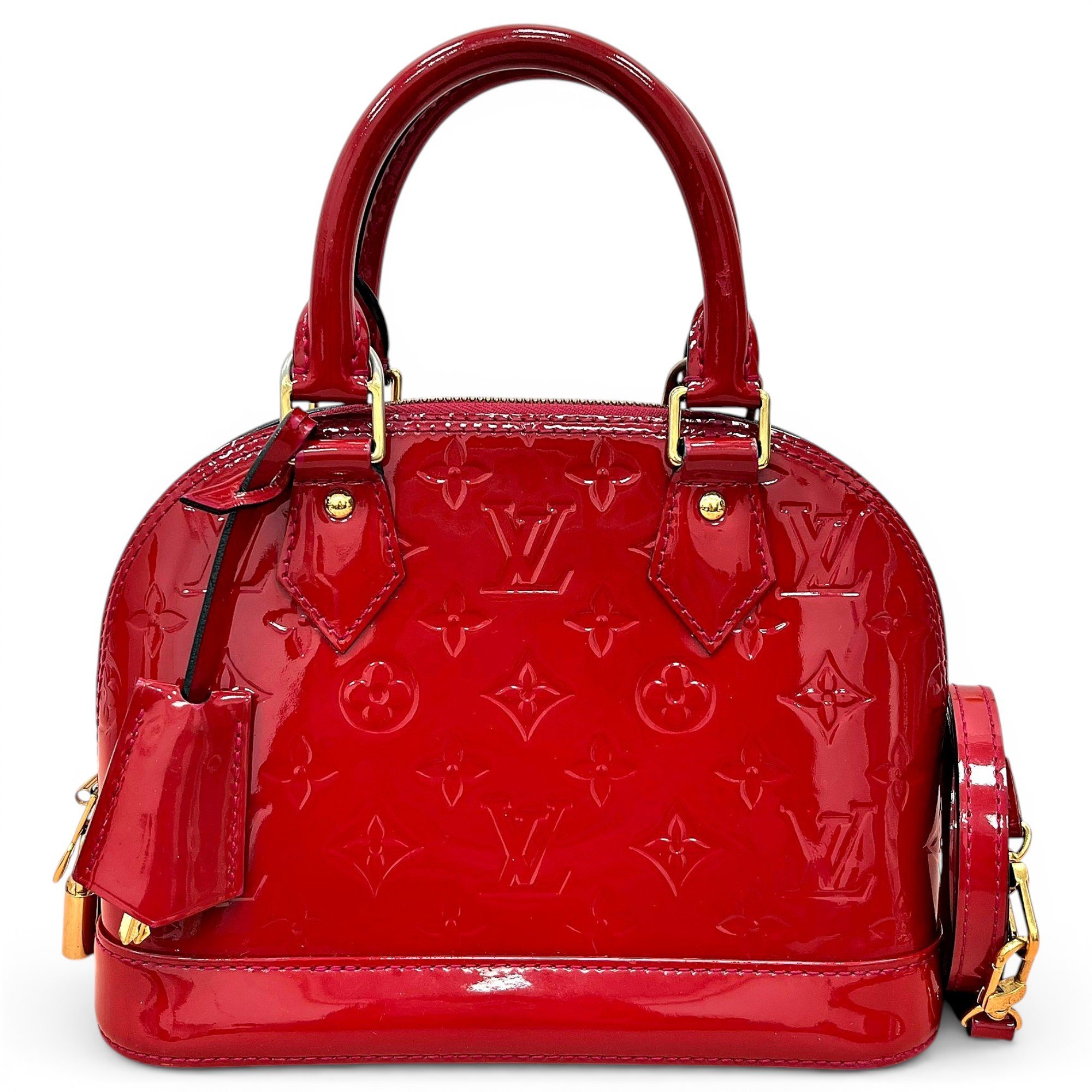 Alma BB patent leather handbag