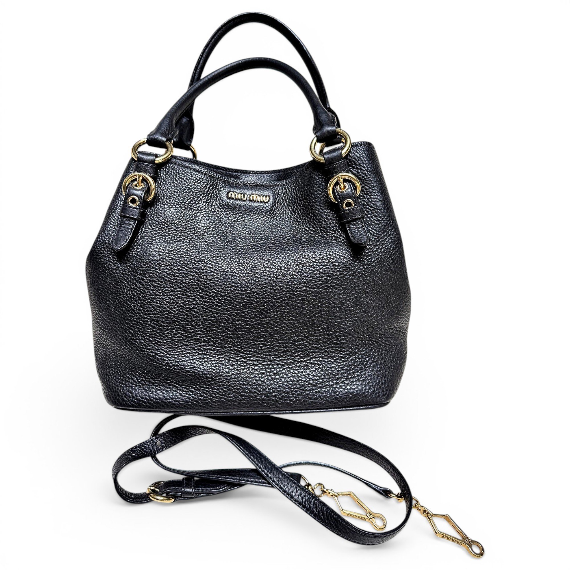 Leather handbag