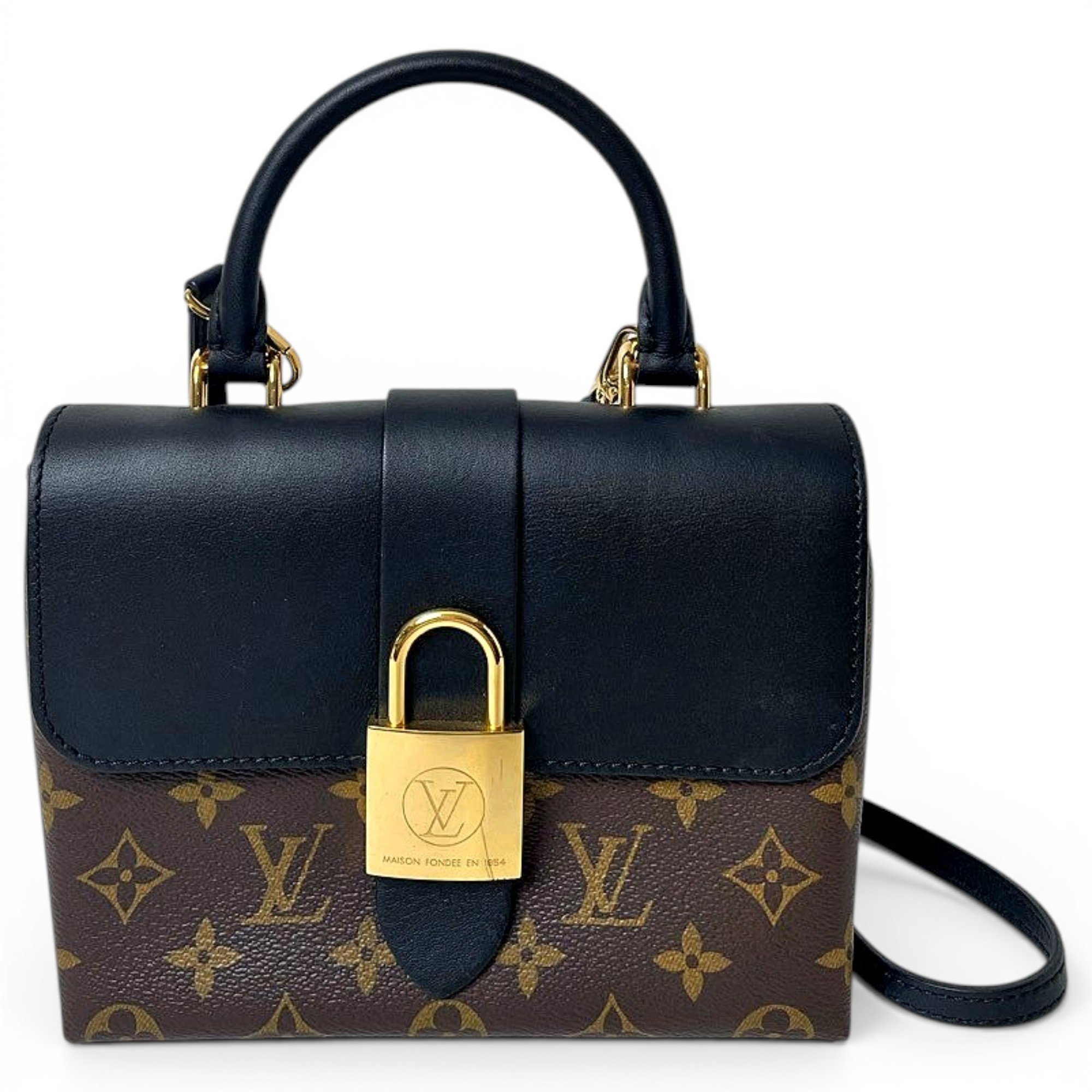 Locky BB leather handbag