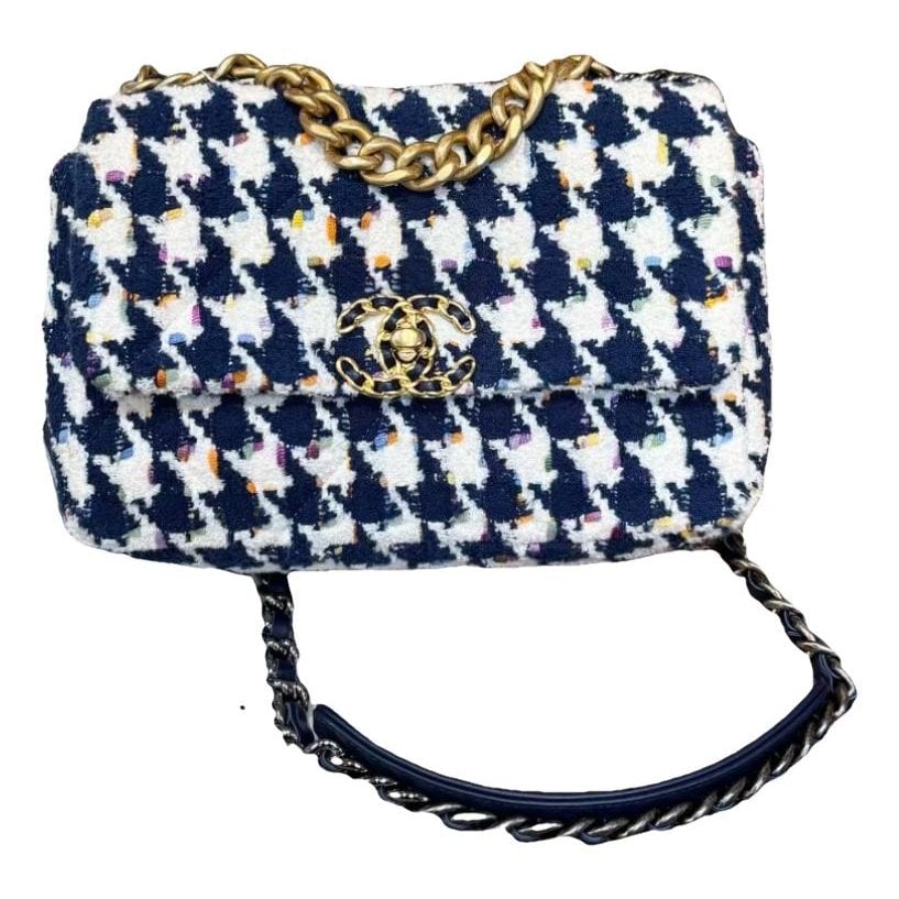 Chanel 19 cloth handbag