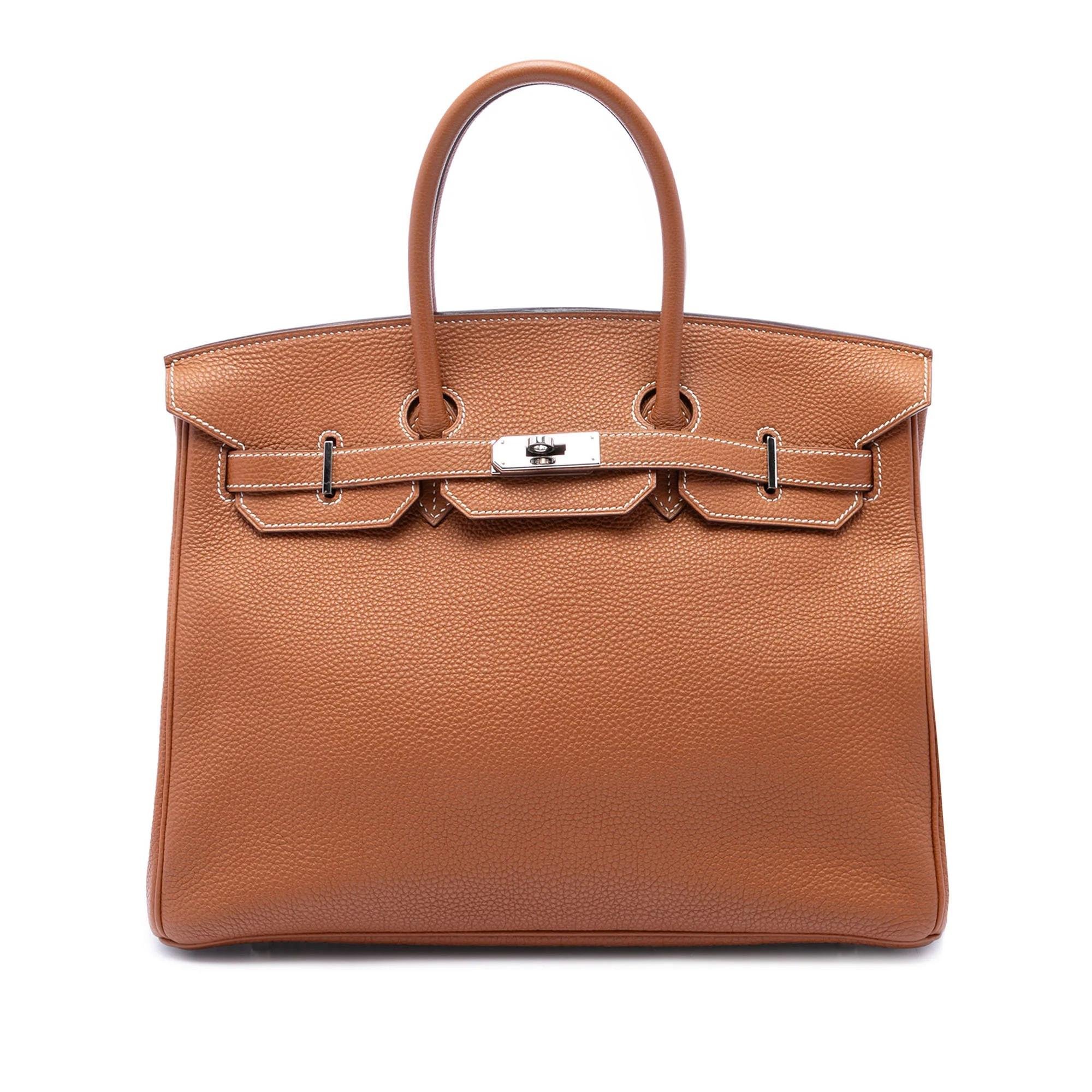 Birkin Shoulder pony-style calfskin handbag