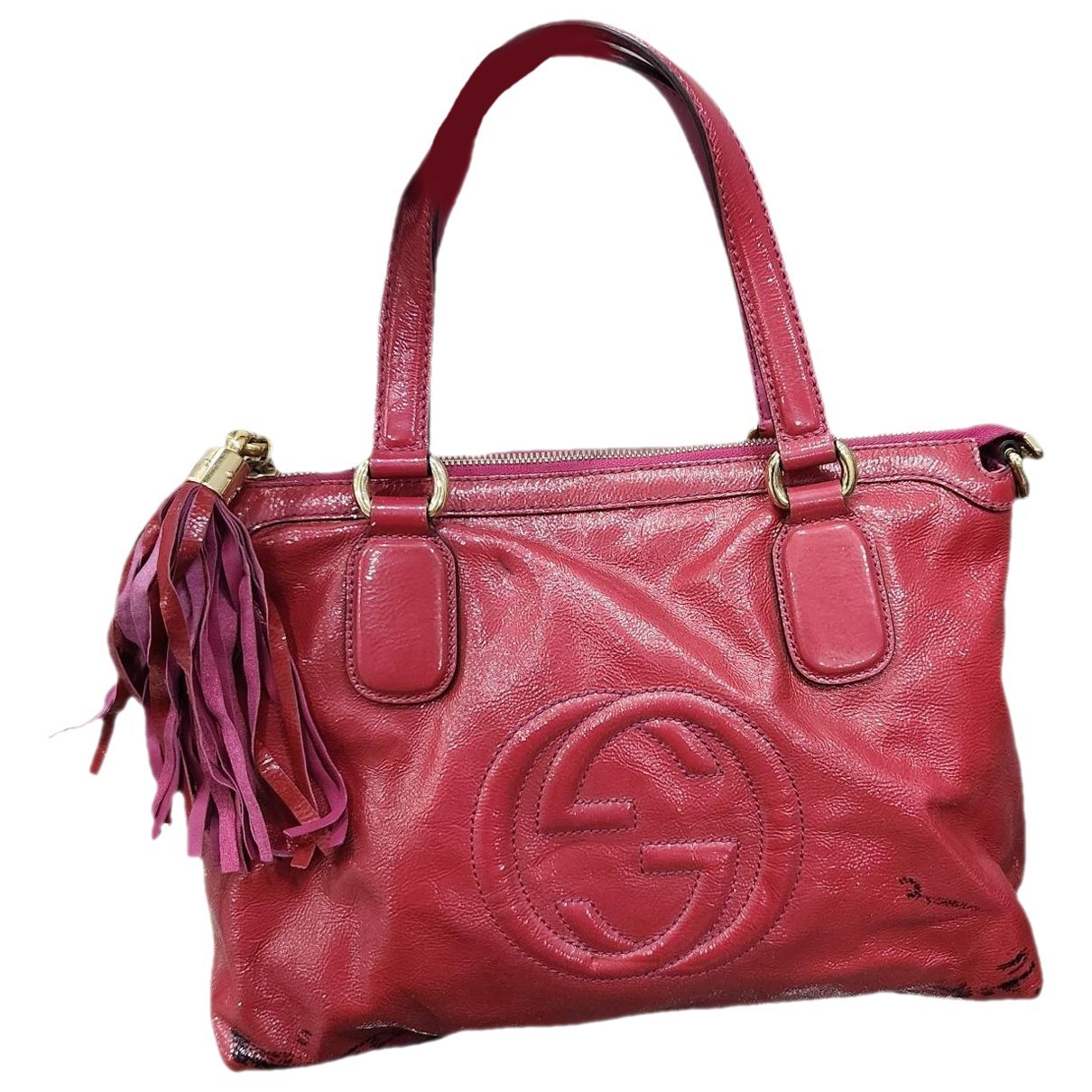 Soho Top Handle leather handbag