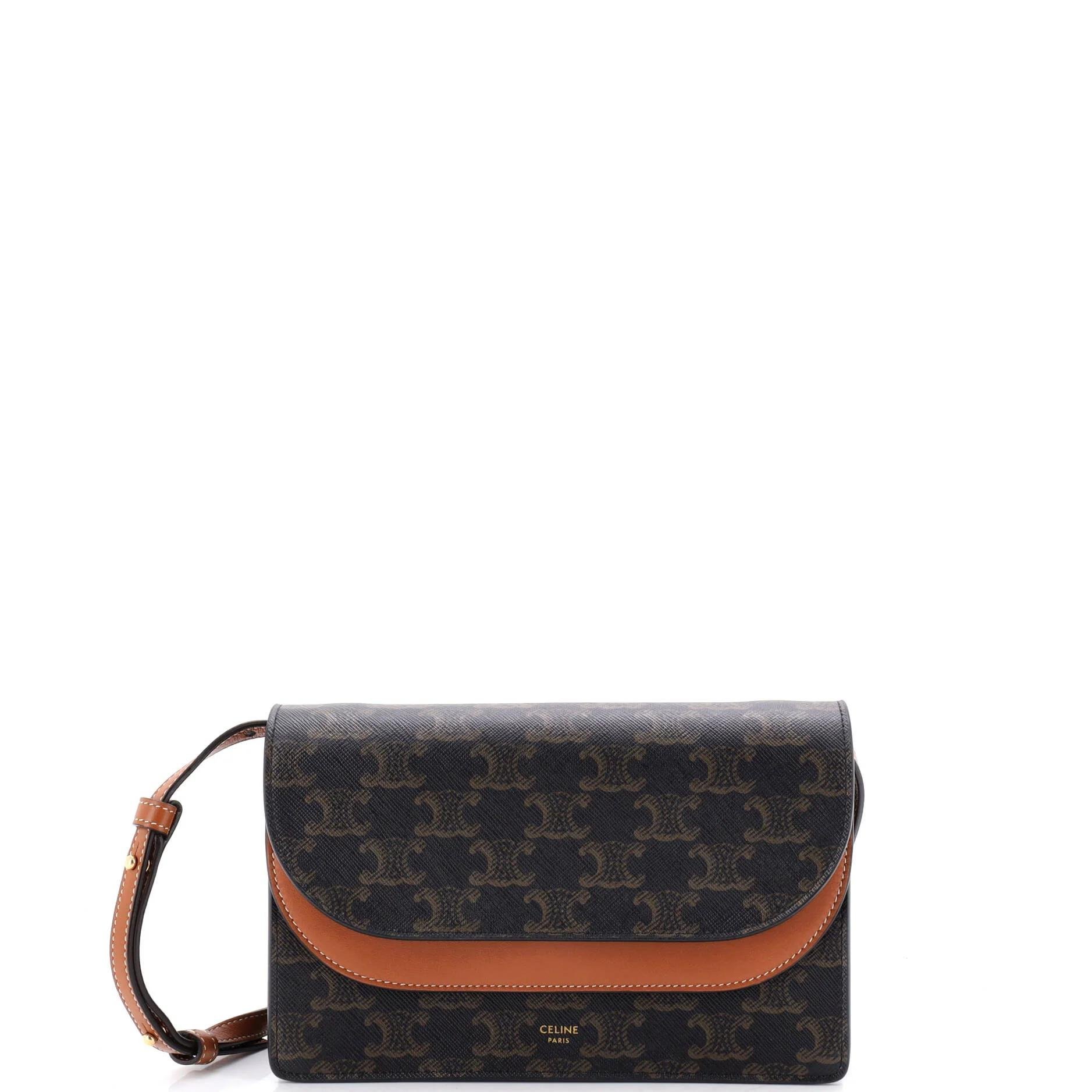 Leather crossbody bag