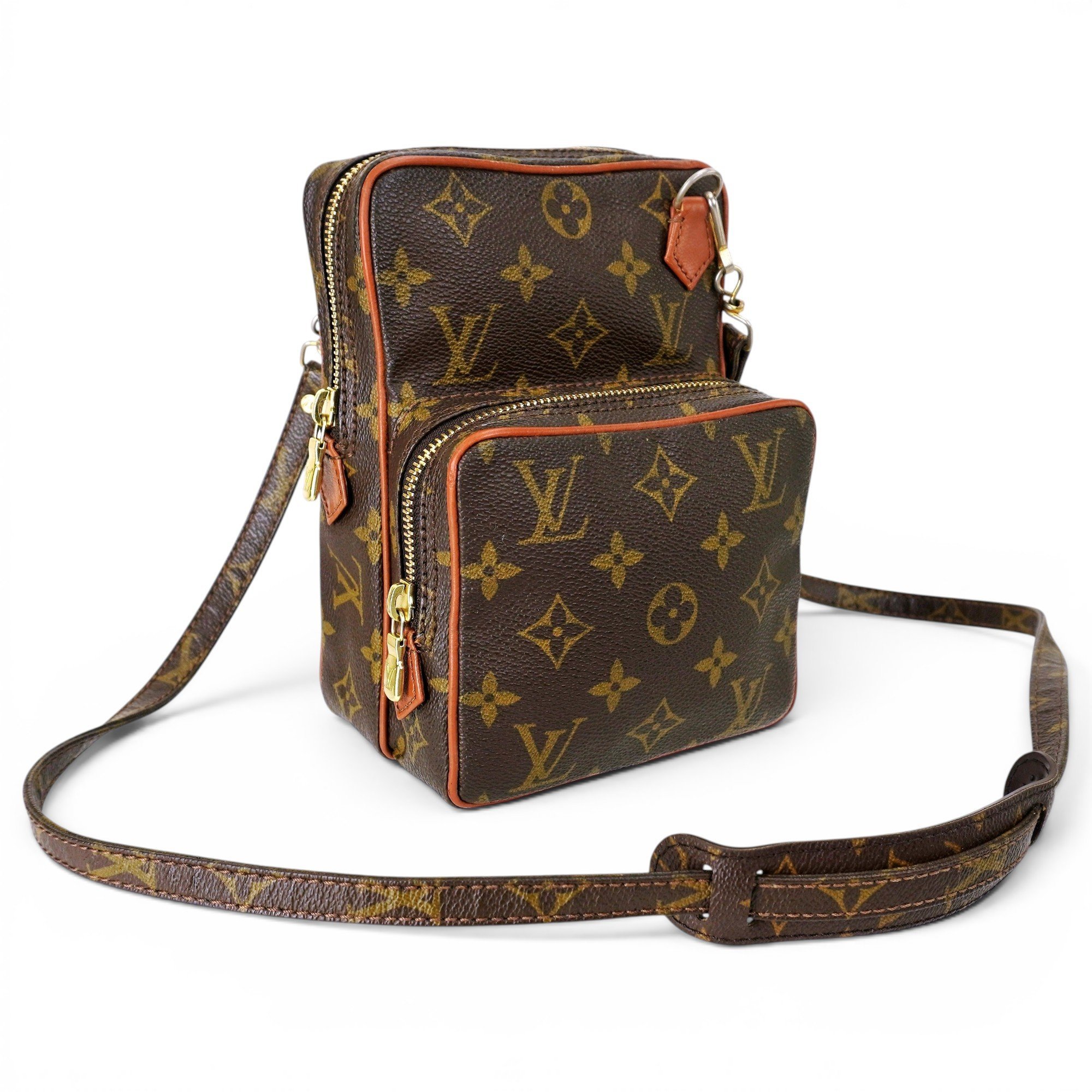 Amazon leather crossbody bag
