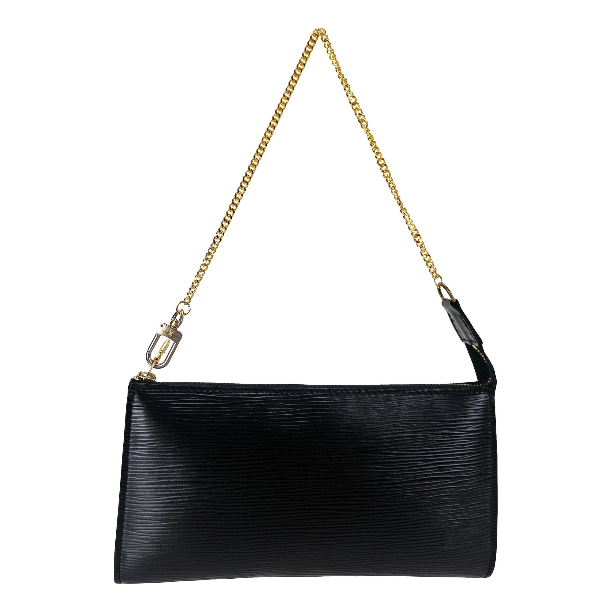 Pochette Accessoire leather handbag