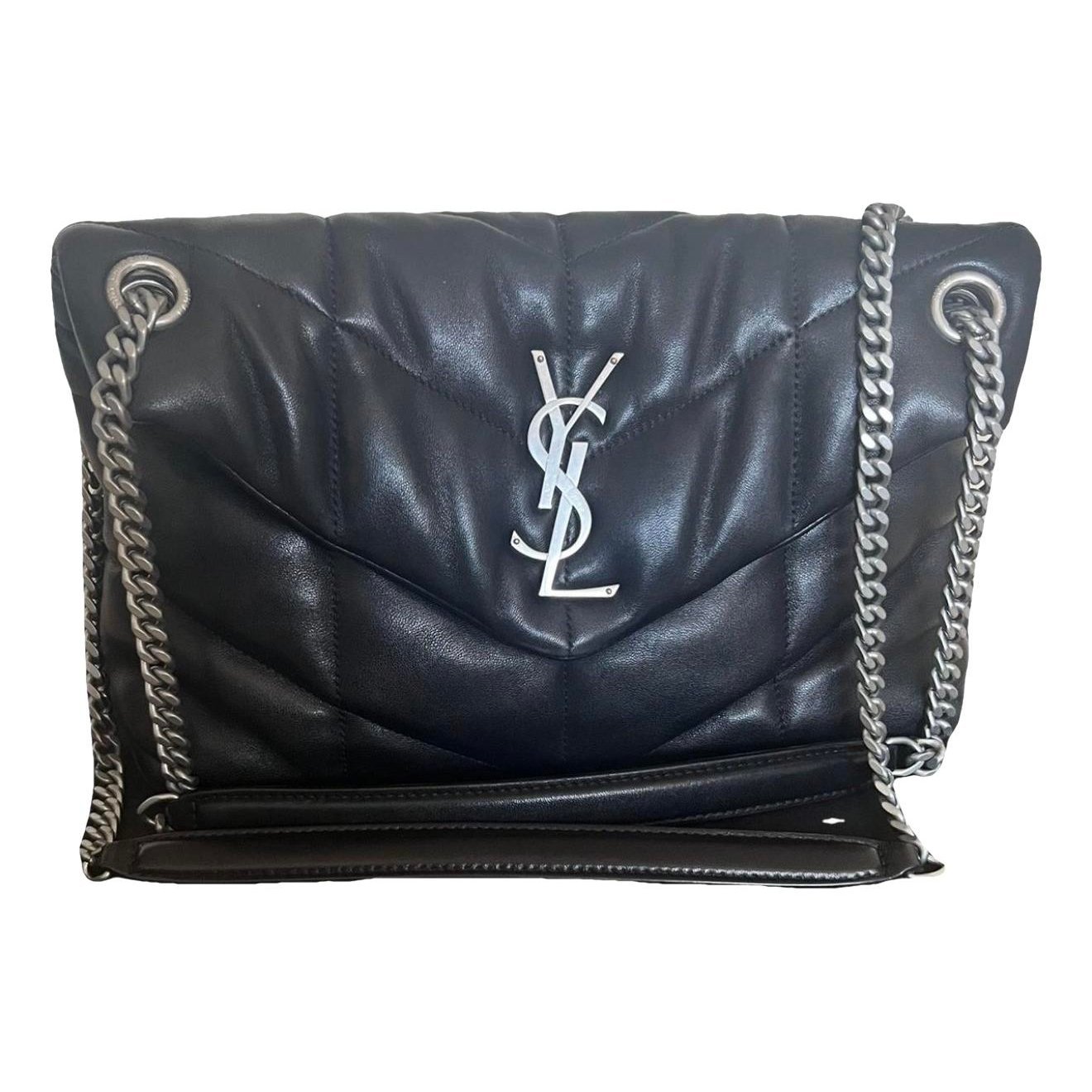 Loulou Puffer leather crossbody bag