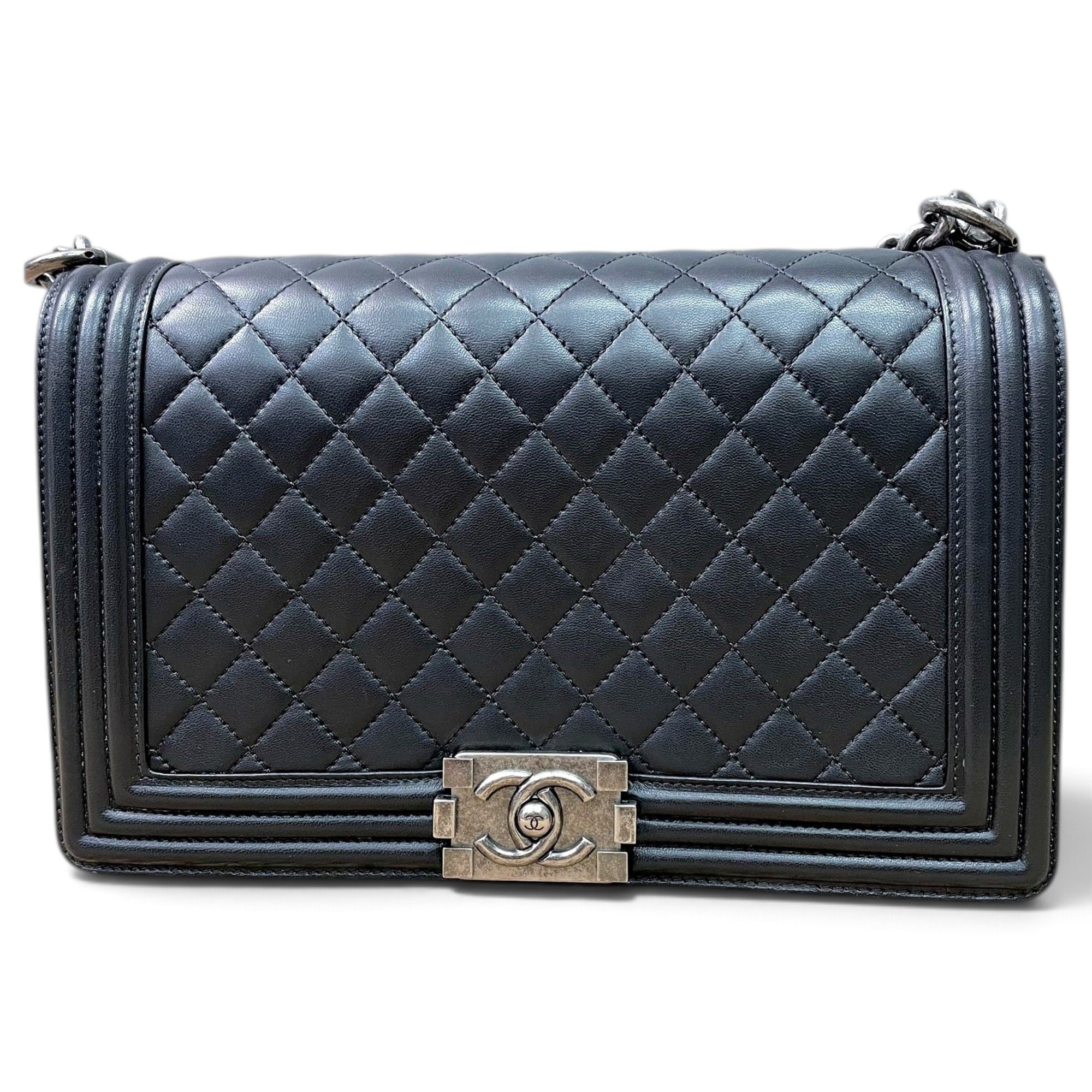 Boy leather crossbody bag