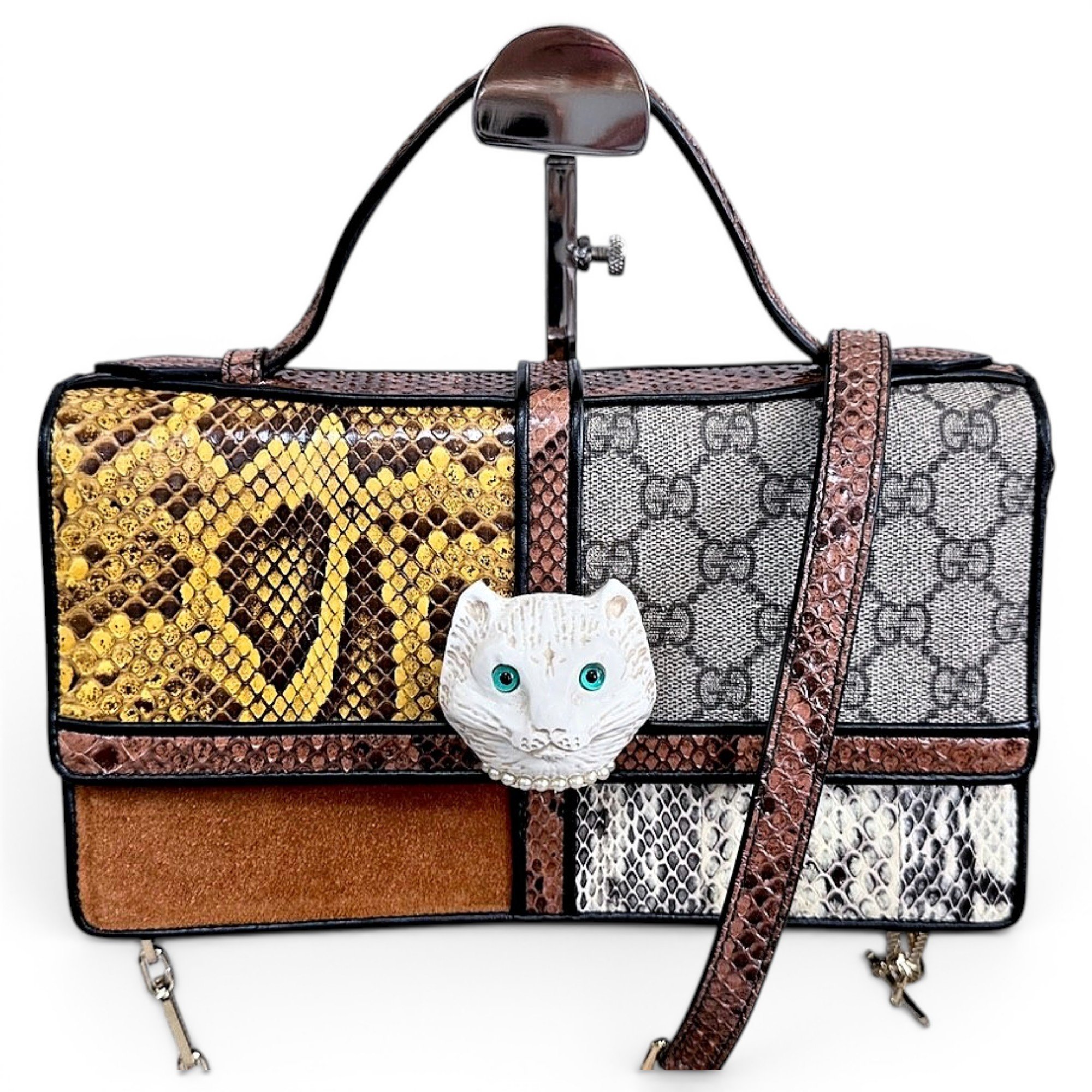 Leather handbag