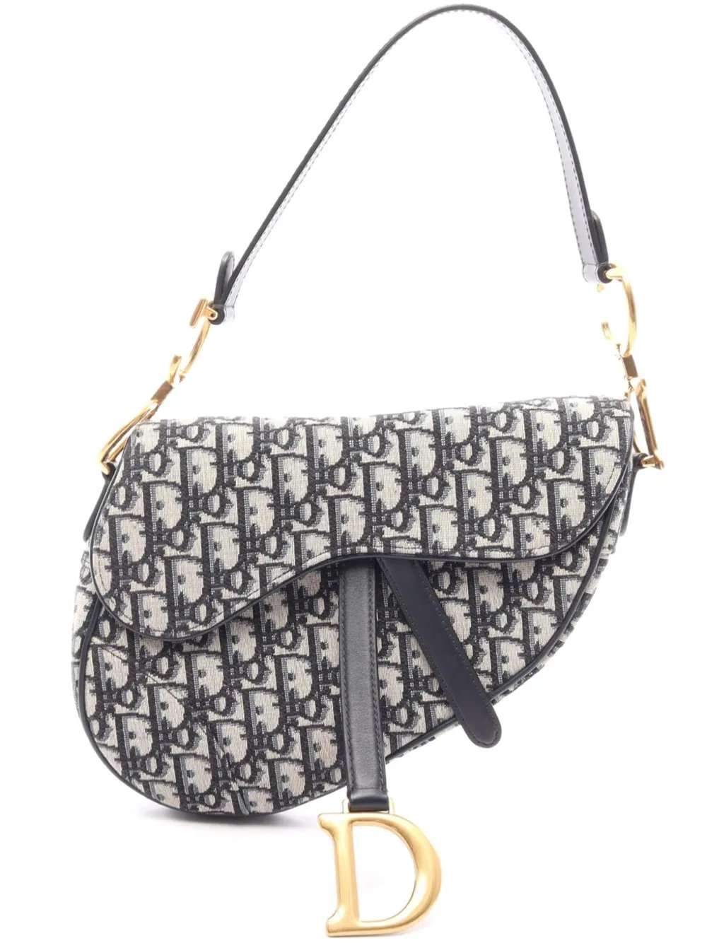 2000-2026 Oblique Canvas Saddle Bag shoulder bag