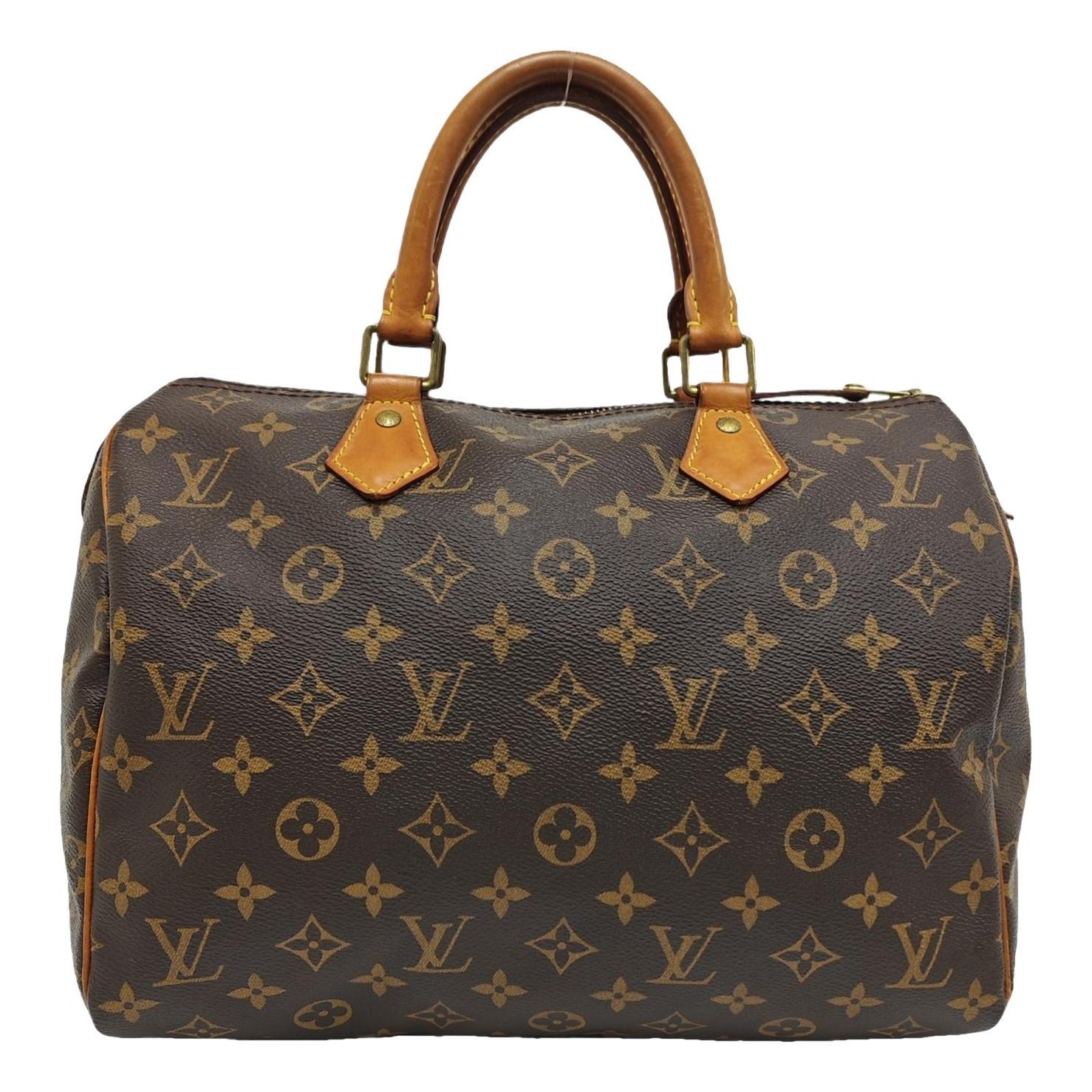Nano Speedy / Mini HL leather handbag