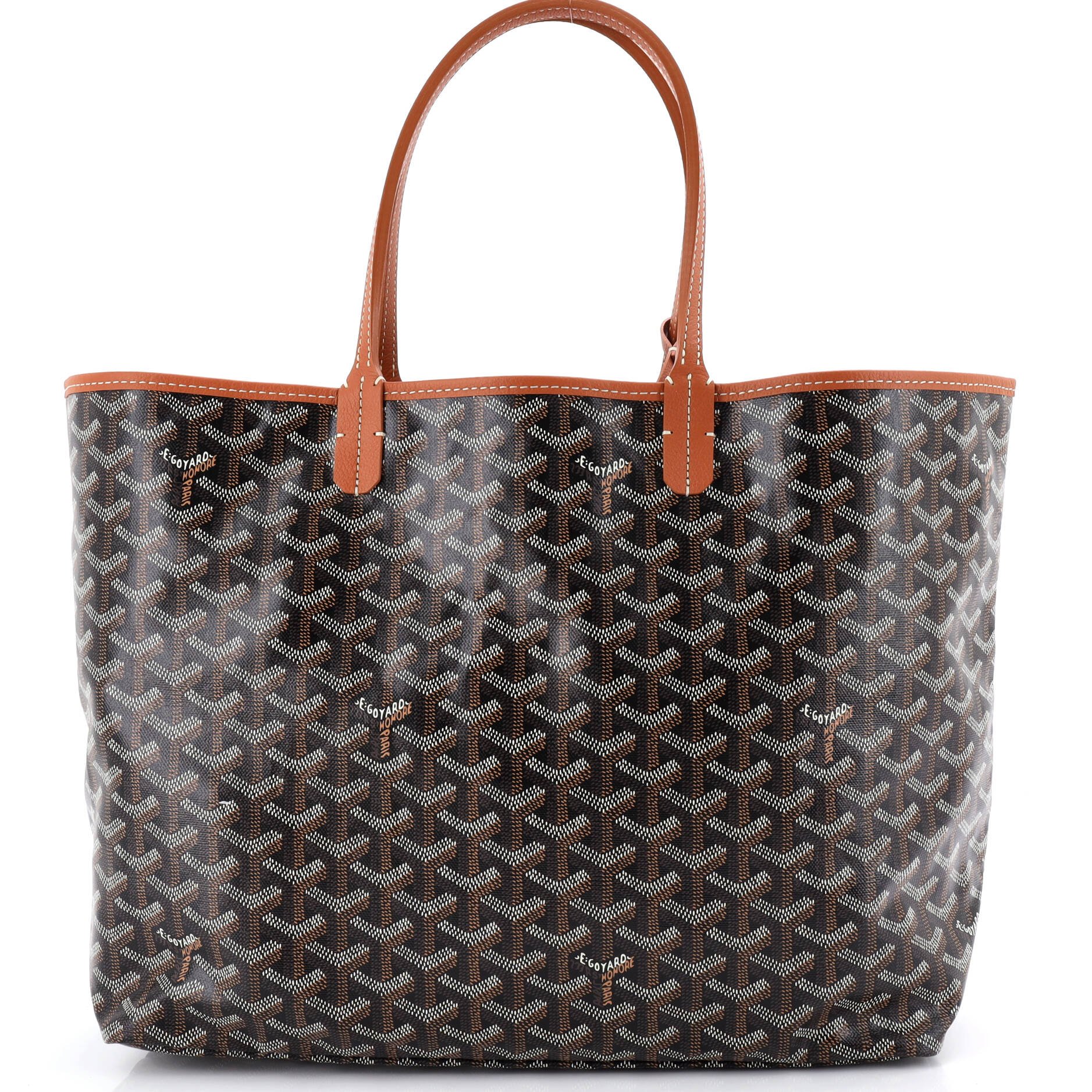 Goyard Saint Louis Tote Coated Canvas PM
