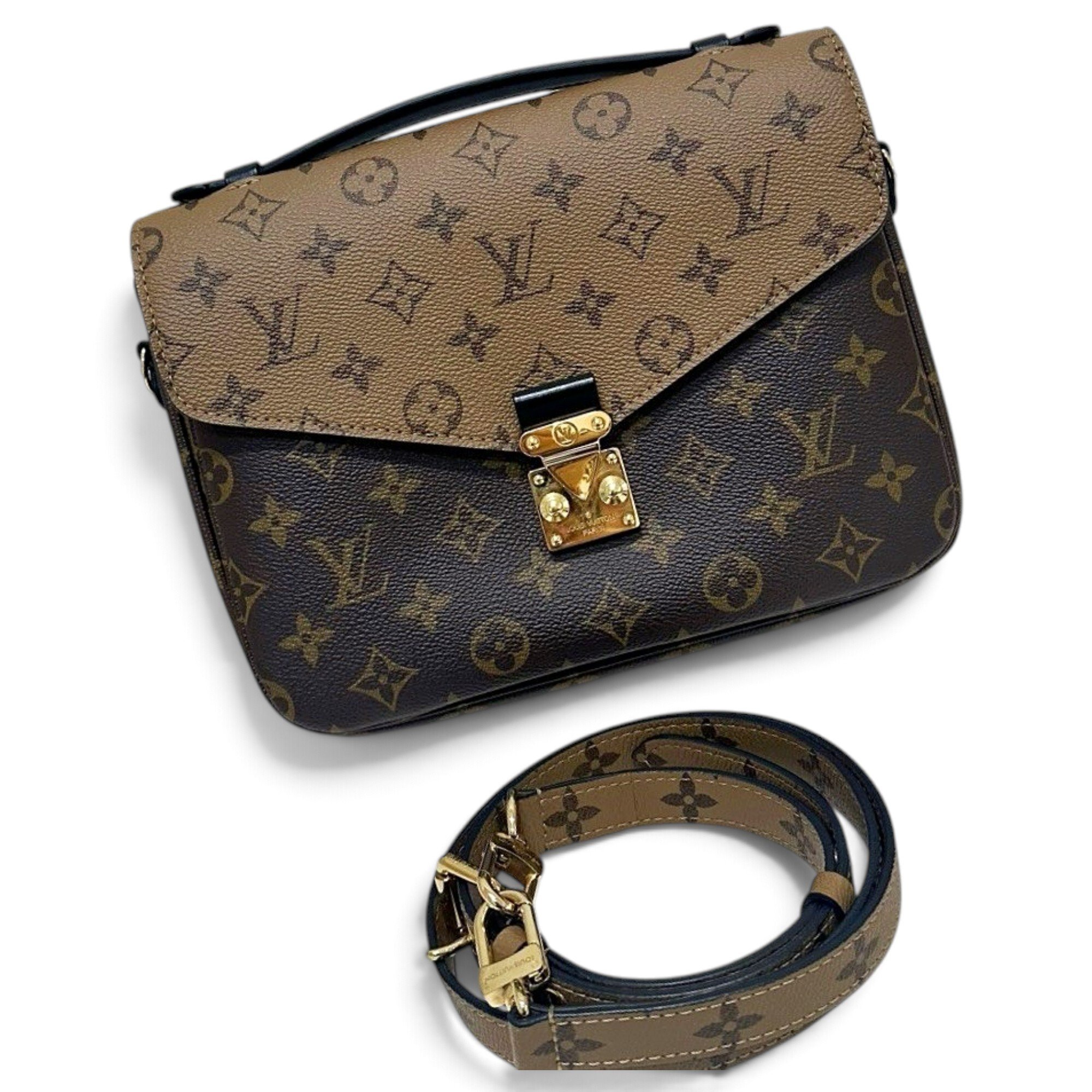 Metis leather handbag