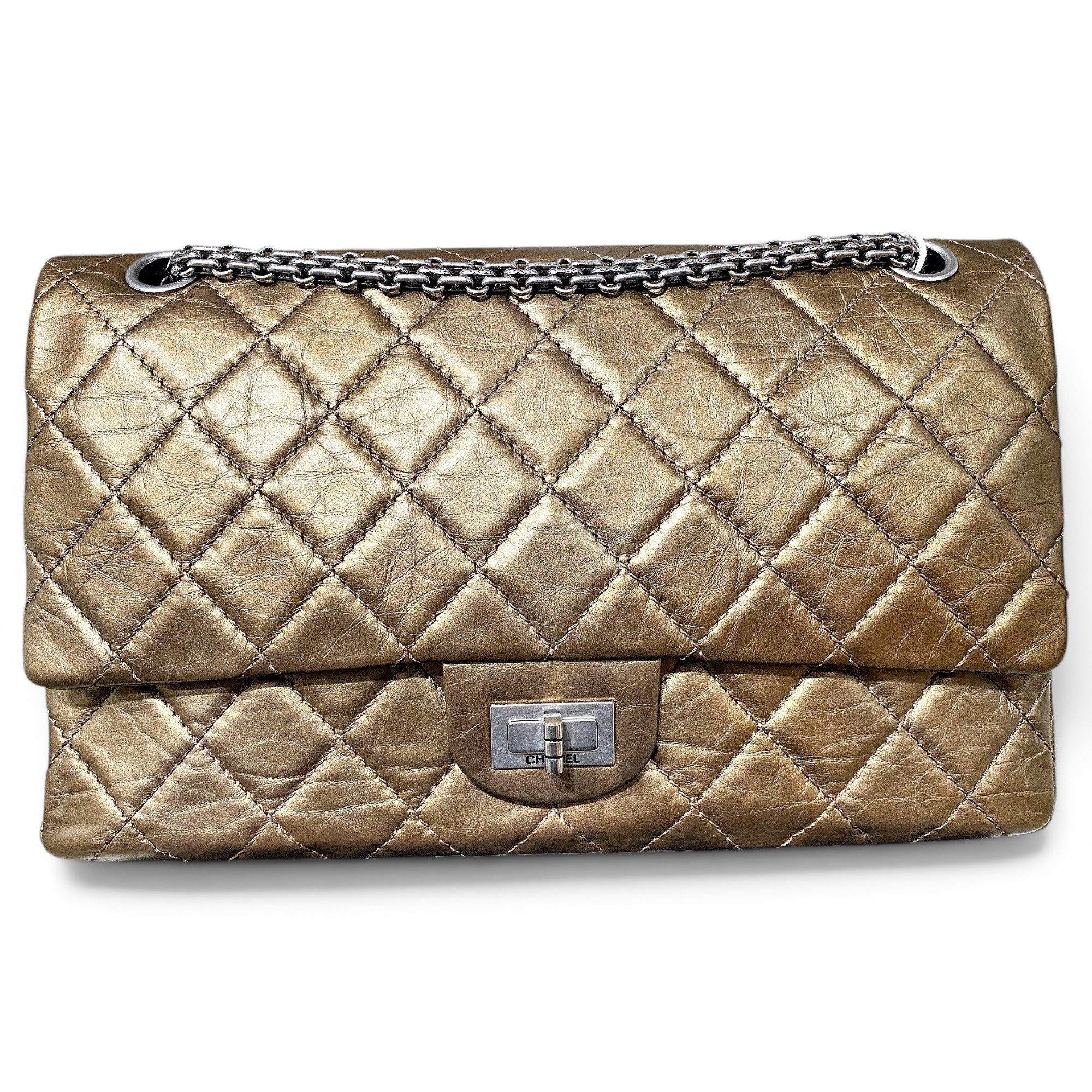2.55 leather handbag