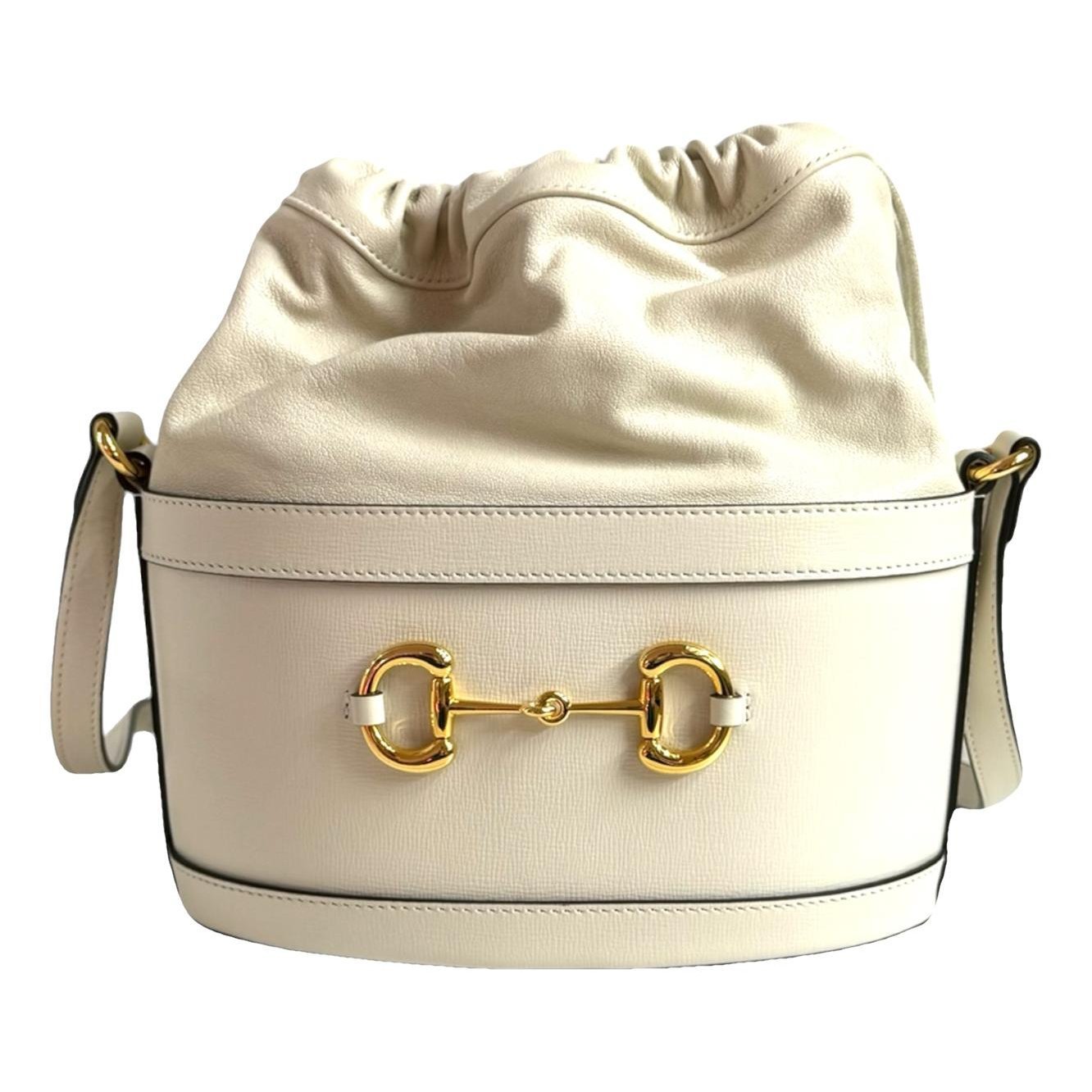 Horsebit 1955 Bucket leather crossbody bag