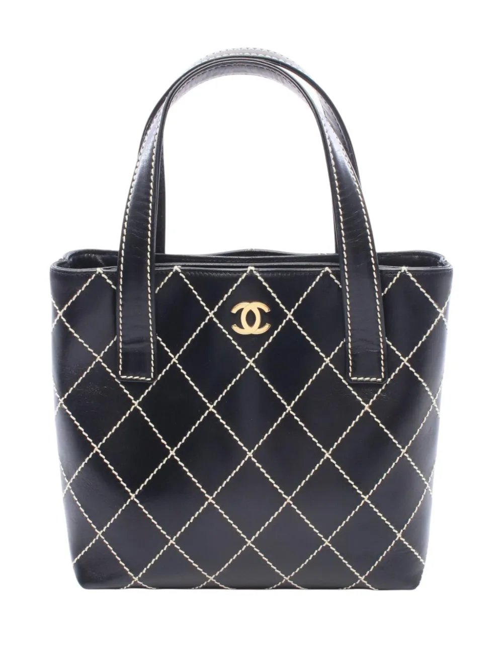 2002-2003 Small CC Quilted Calfskin Wild Stitch tote bag