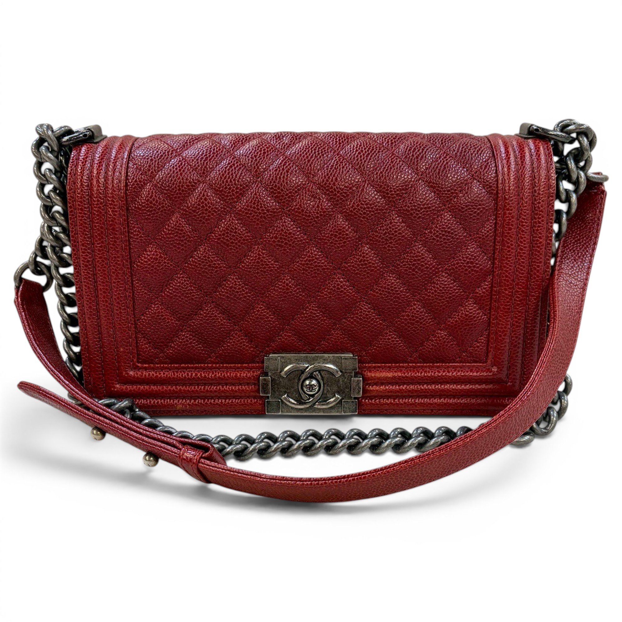 Boy leather handbag