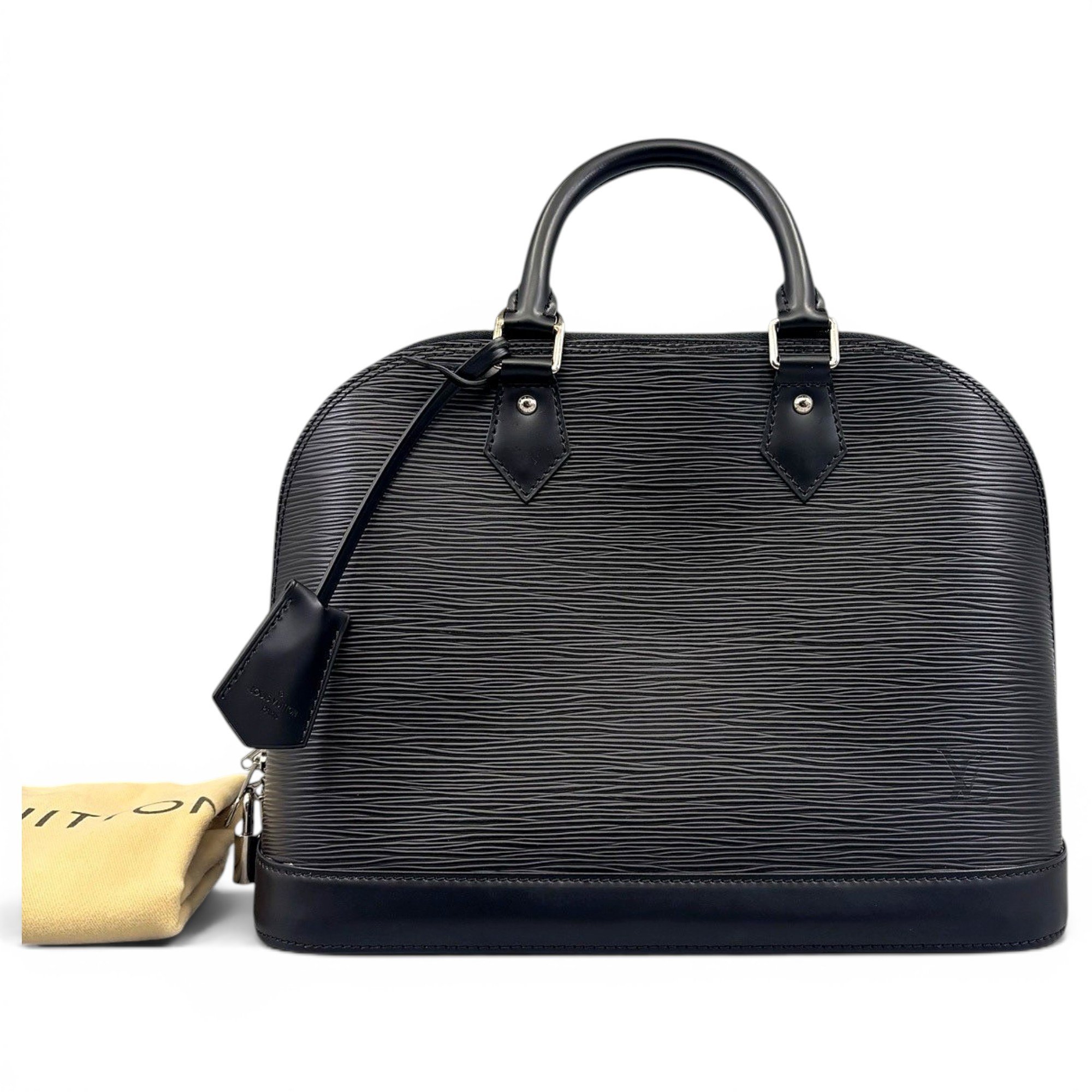 Alma leather handbag