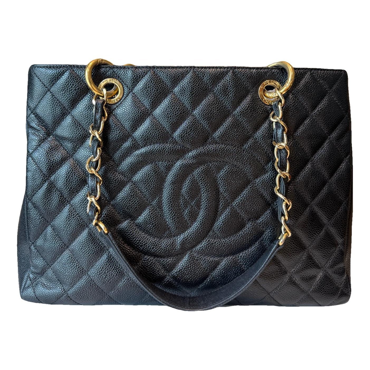 Grand shopping leather handbag