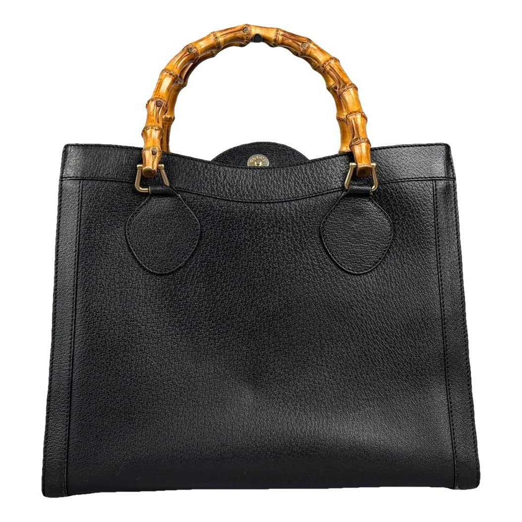Diana Bamboo leather tote
