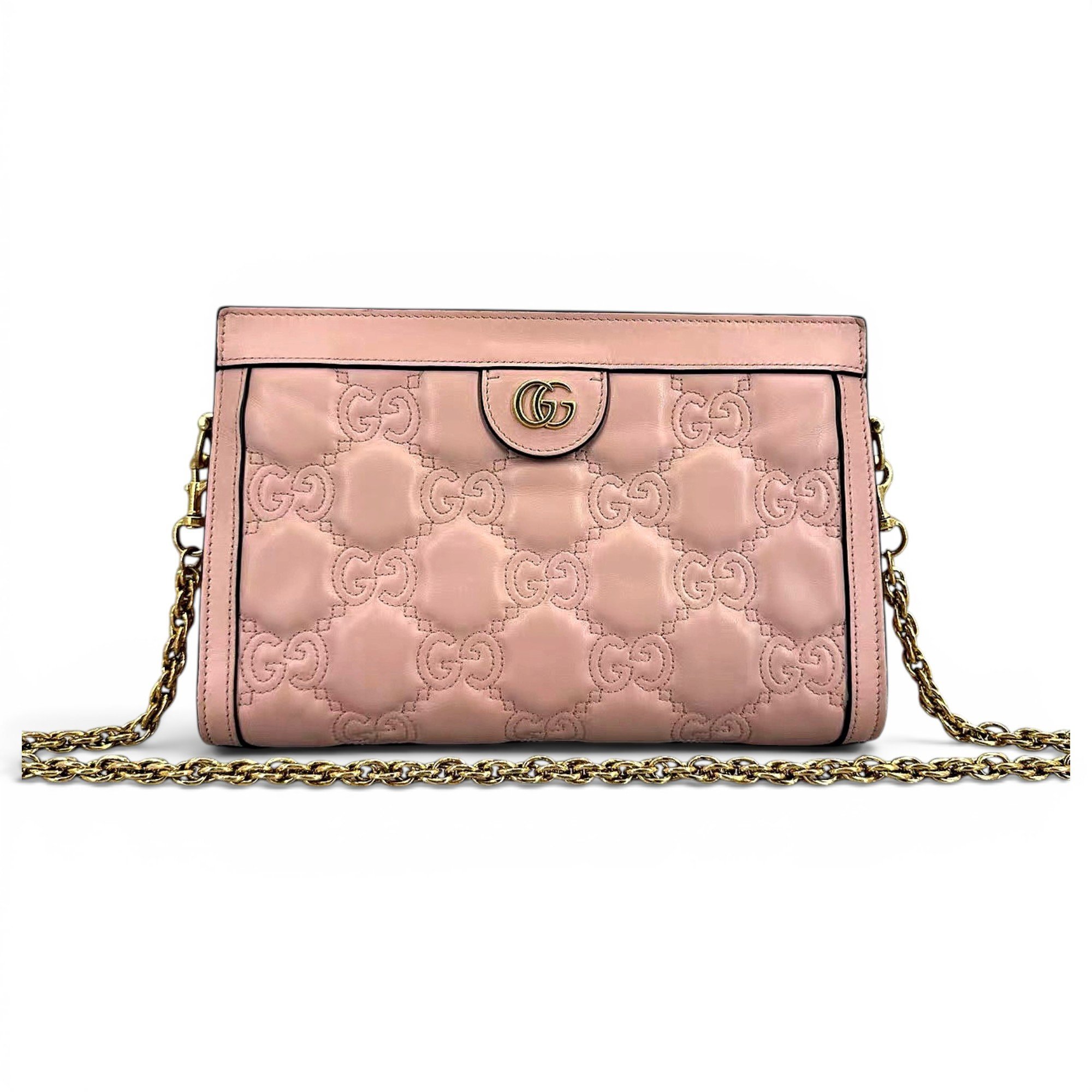 GG Marmont Chain Matelasse leather handbag