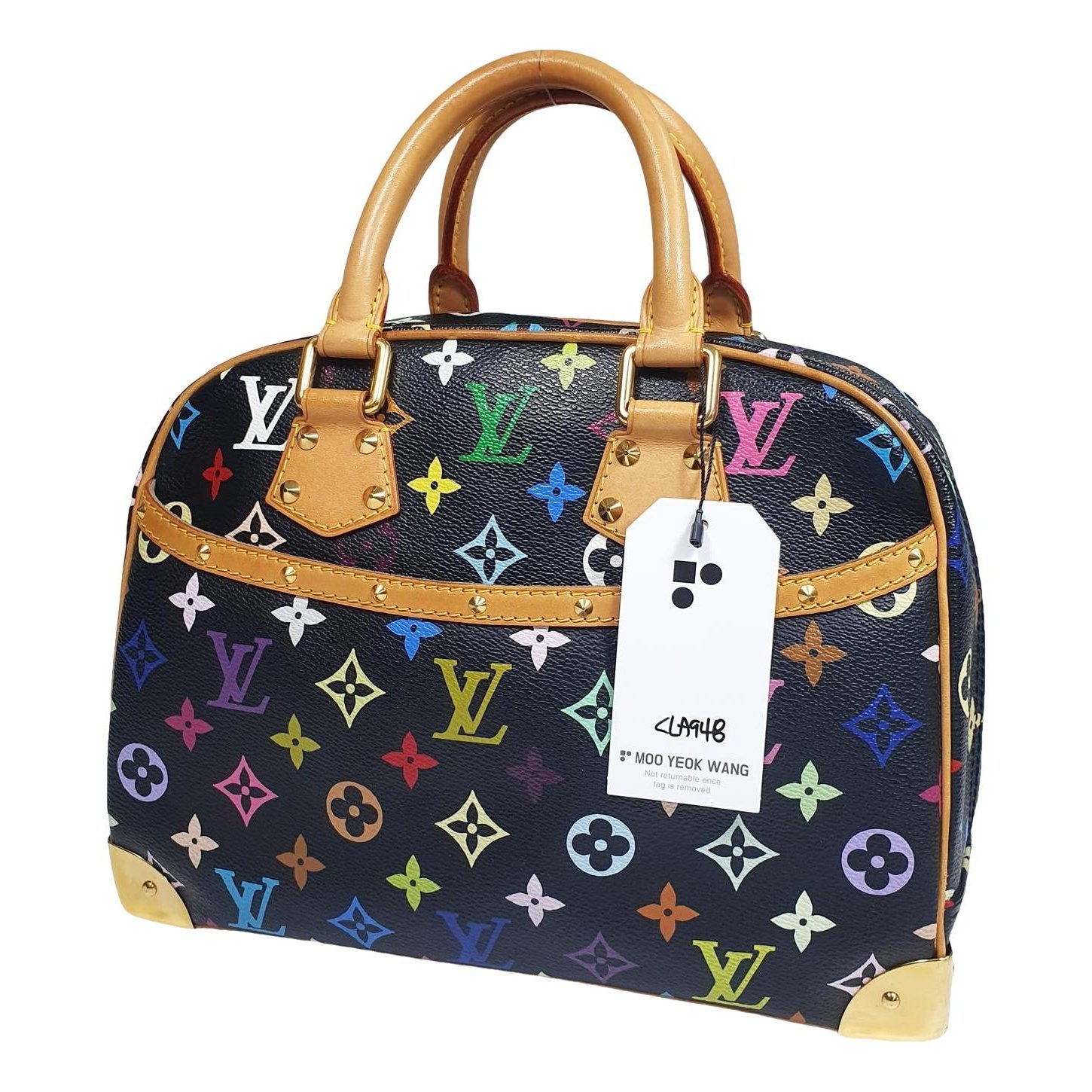 Leather tote