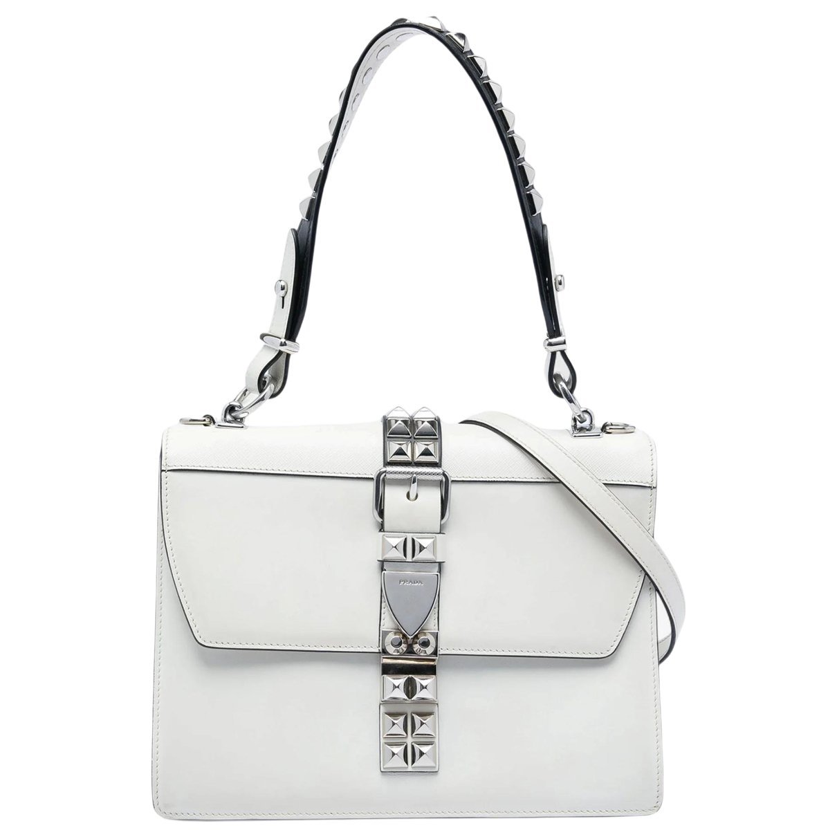 Elektra leather satchel