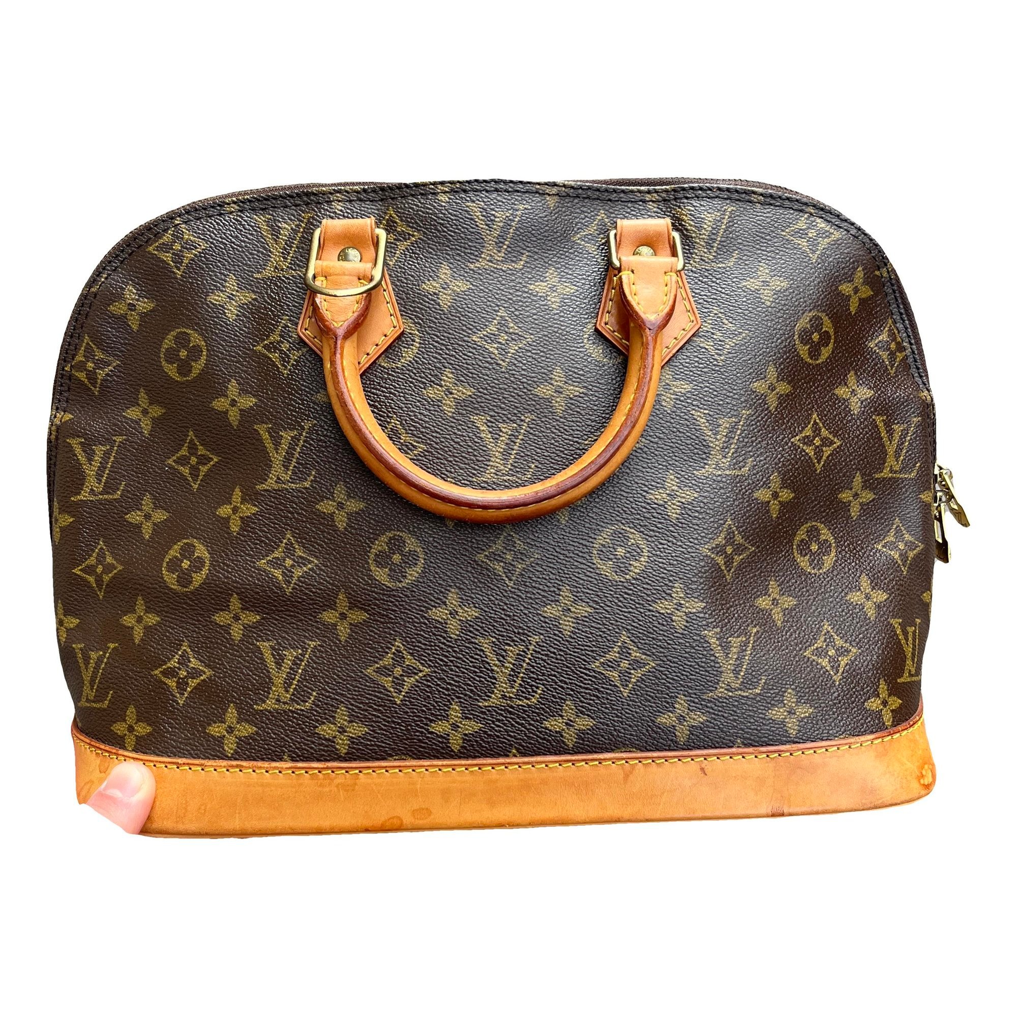 Alma leather handbag