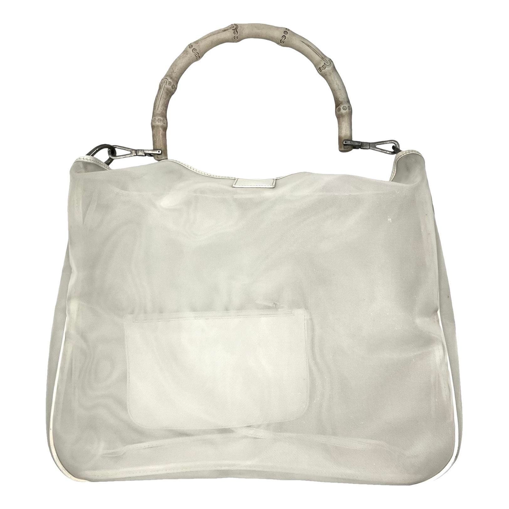 Bamboo Top Handle handbag