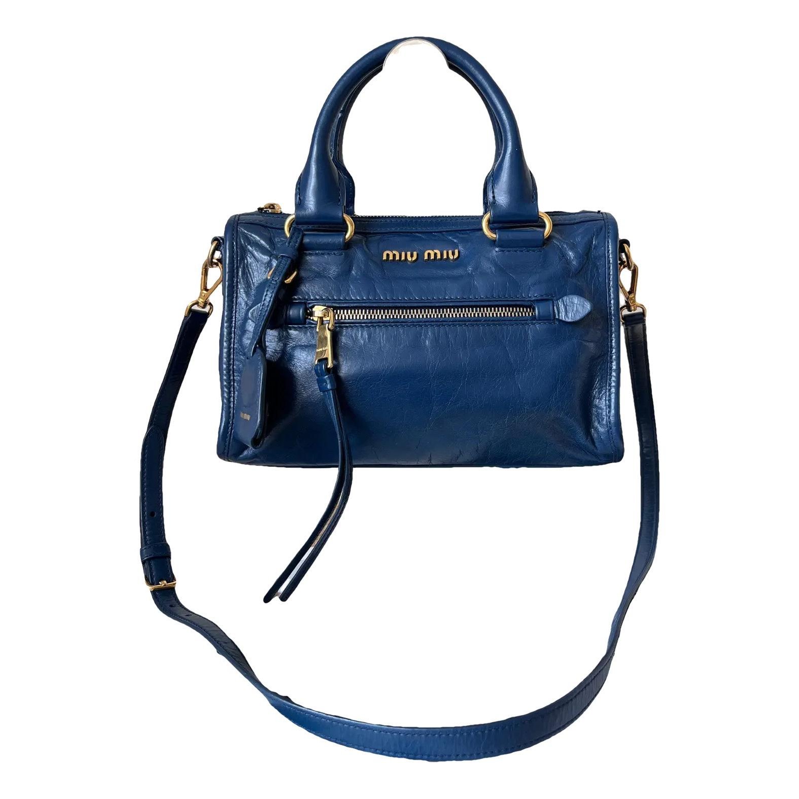 Leather crossbody bag