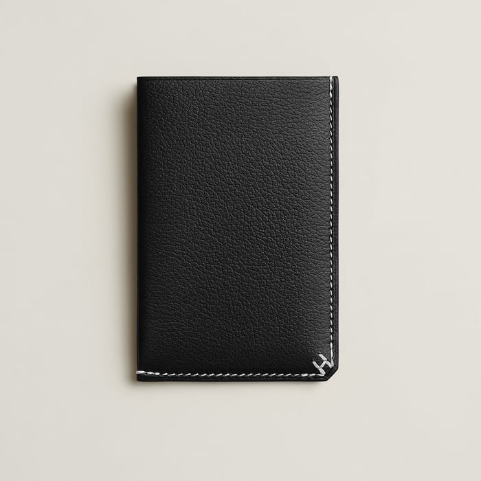 Noir H Sellier Card Holder