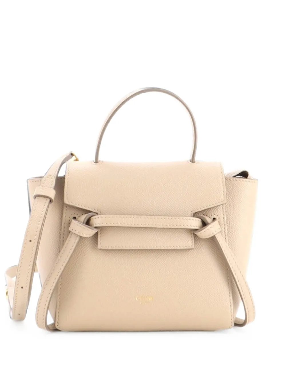 Belt Bag Textured Leather Pico shoulder bag
