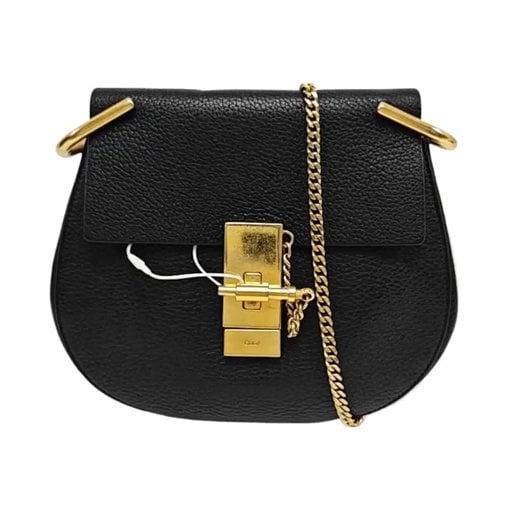 Drew leather crossbody bag