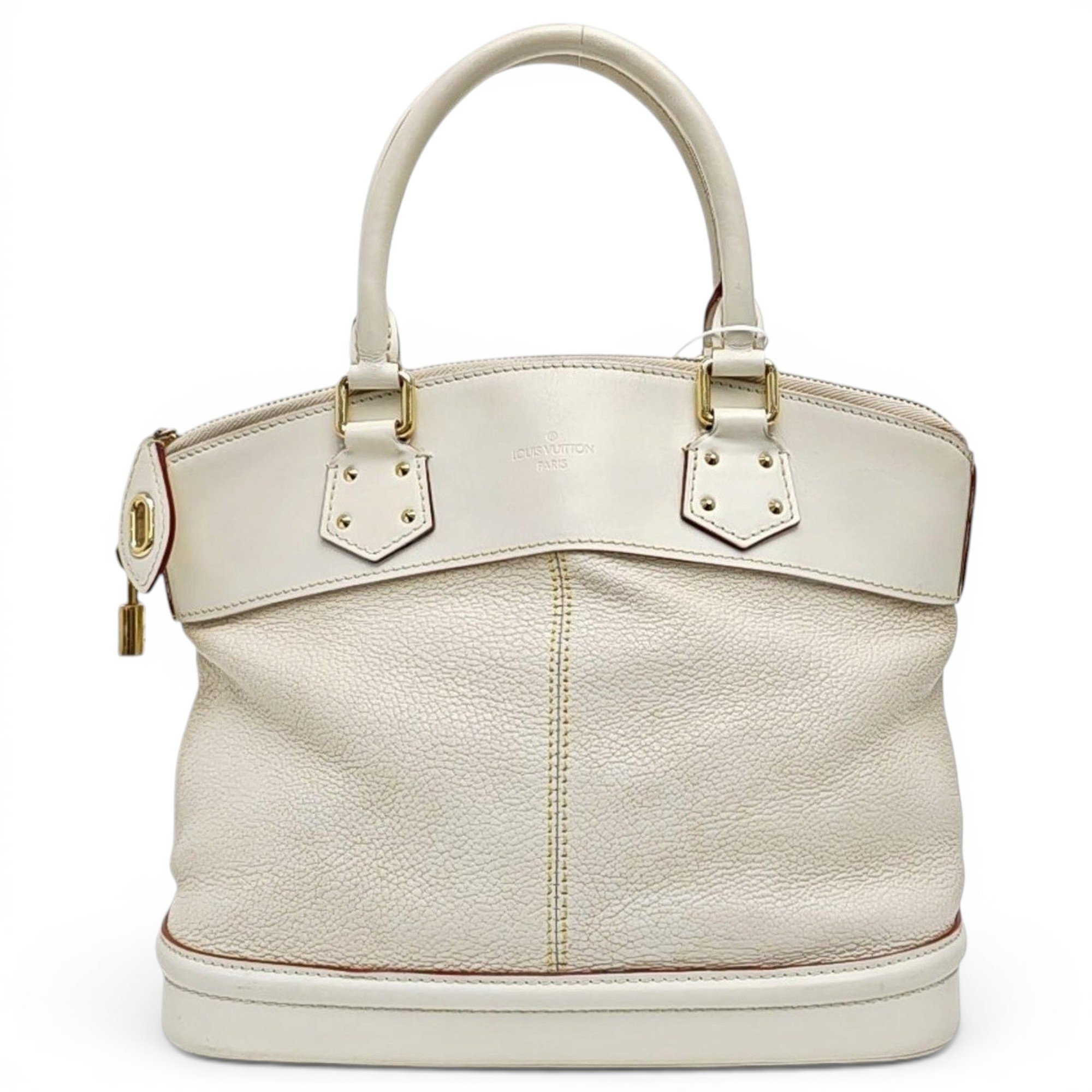 Lockit leather handbag