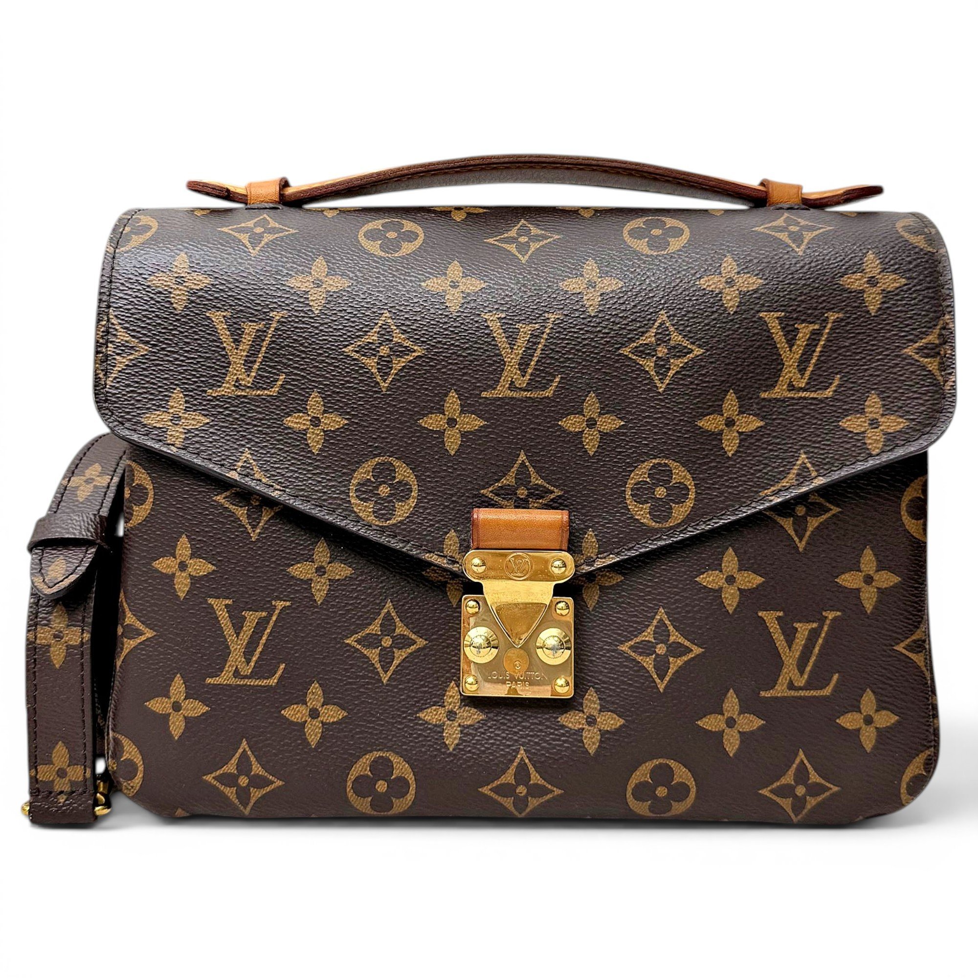 Metis leather handbag