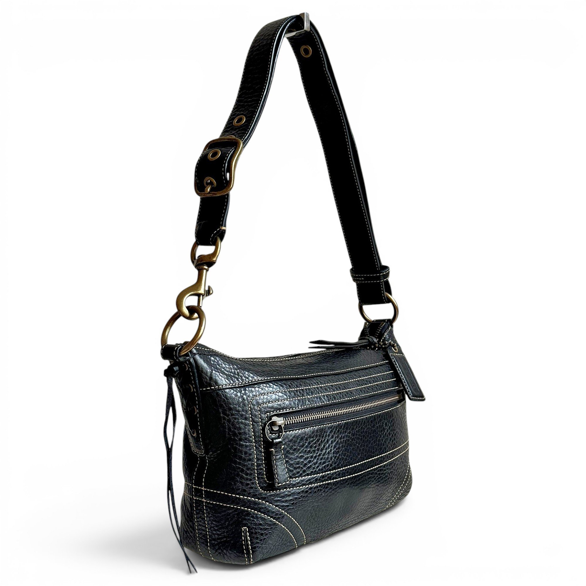 Leather crossbody bag