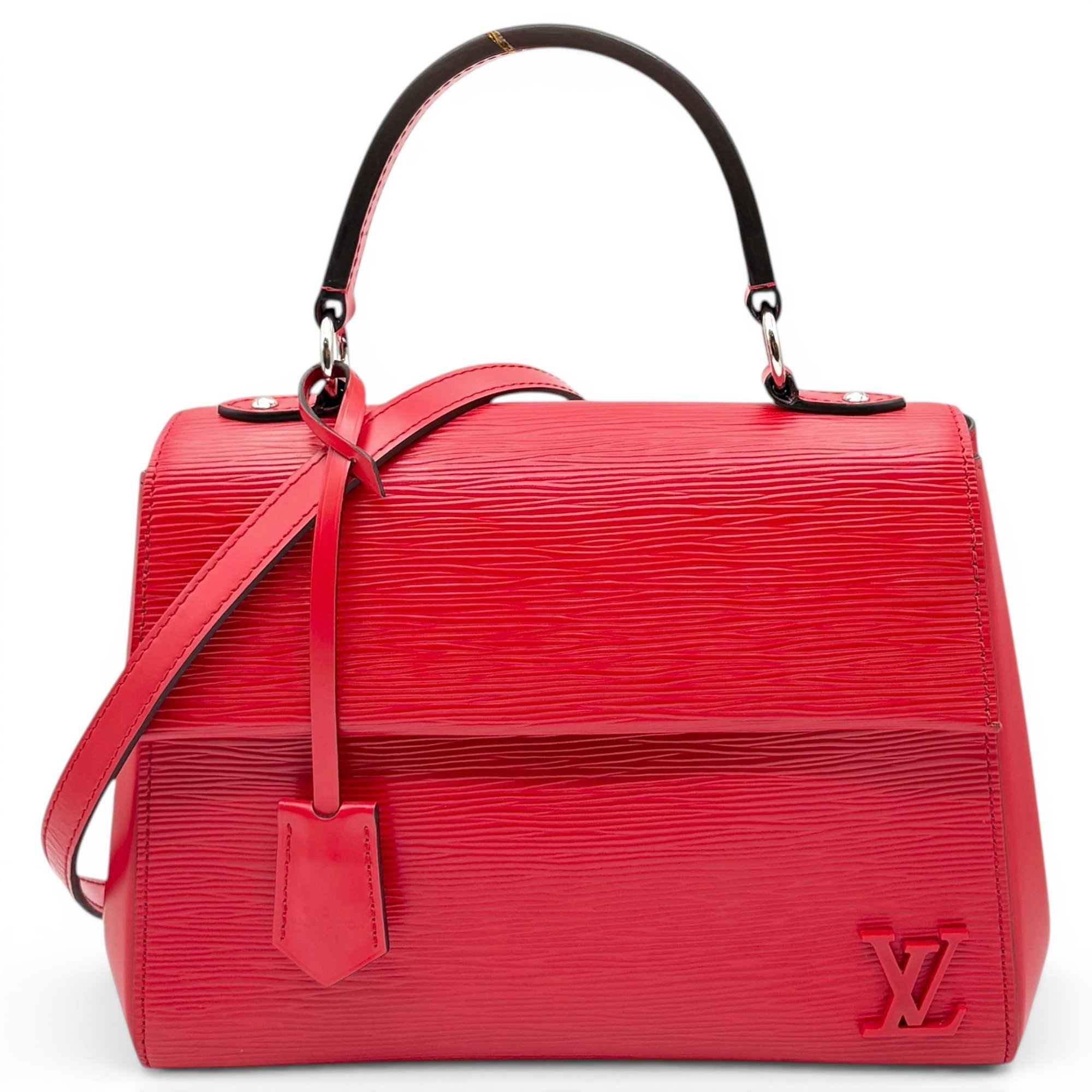 Cluny pony-style calfskin handbag