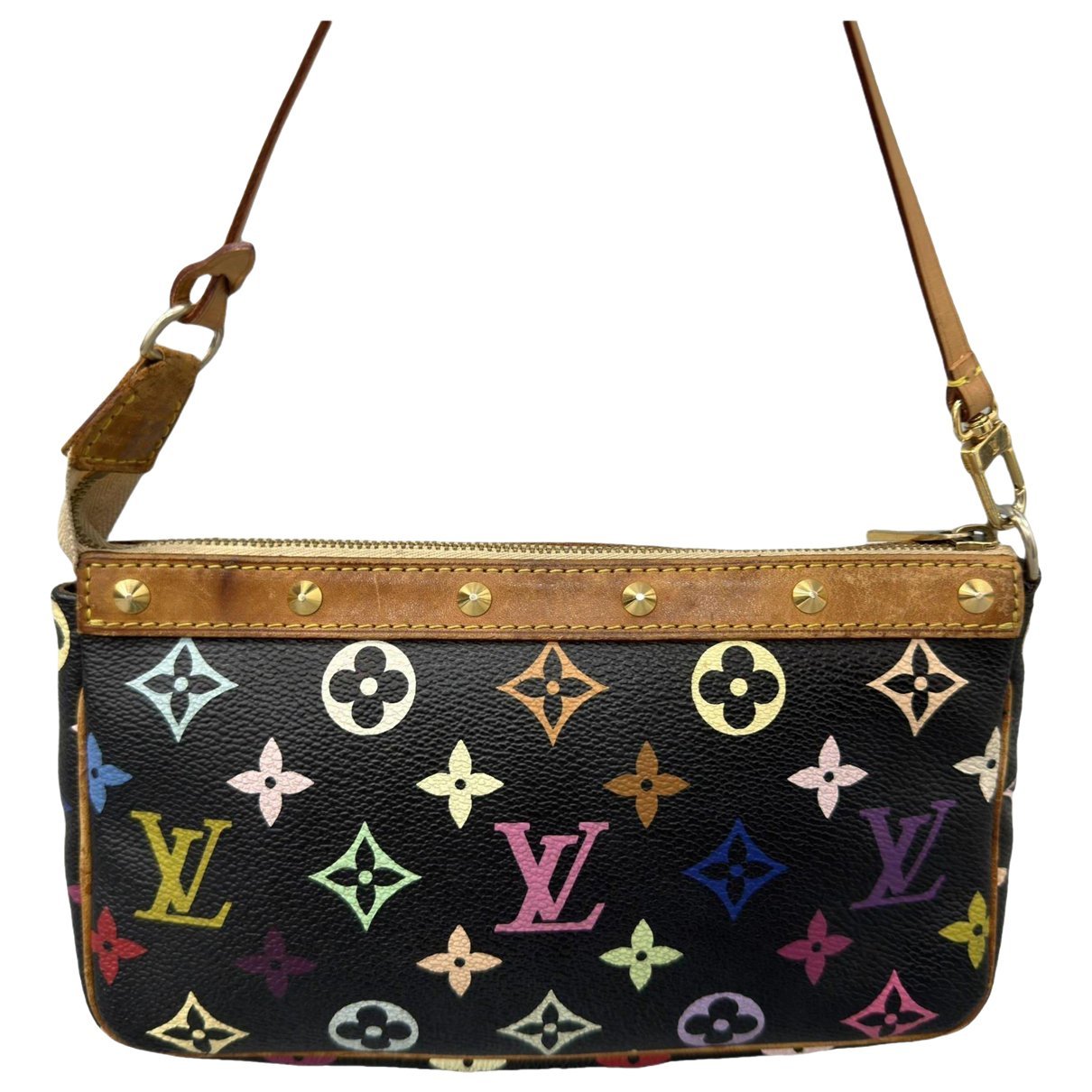 Pochette Accessoire leather handbag