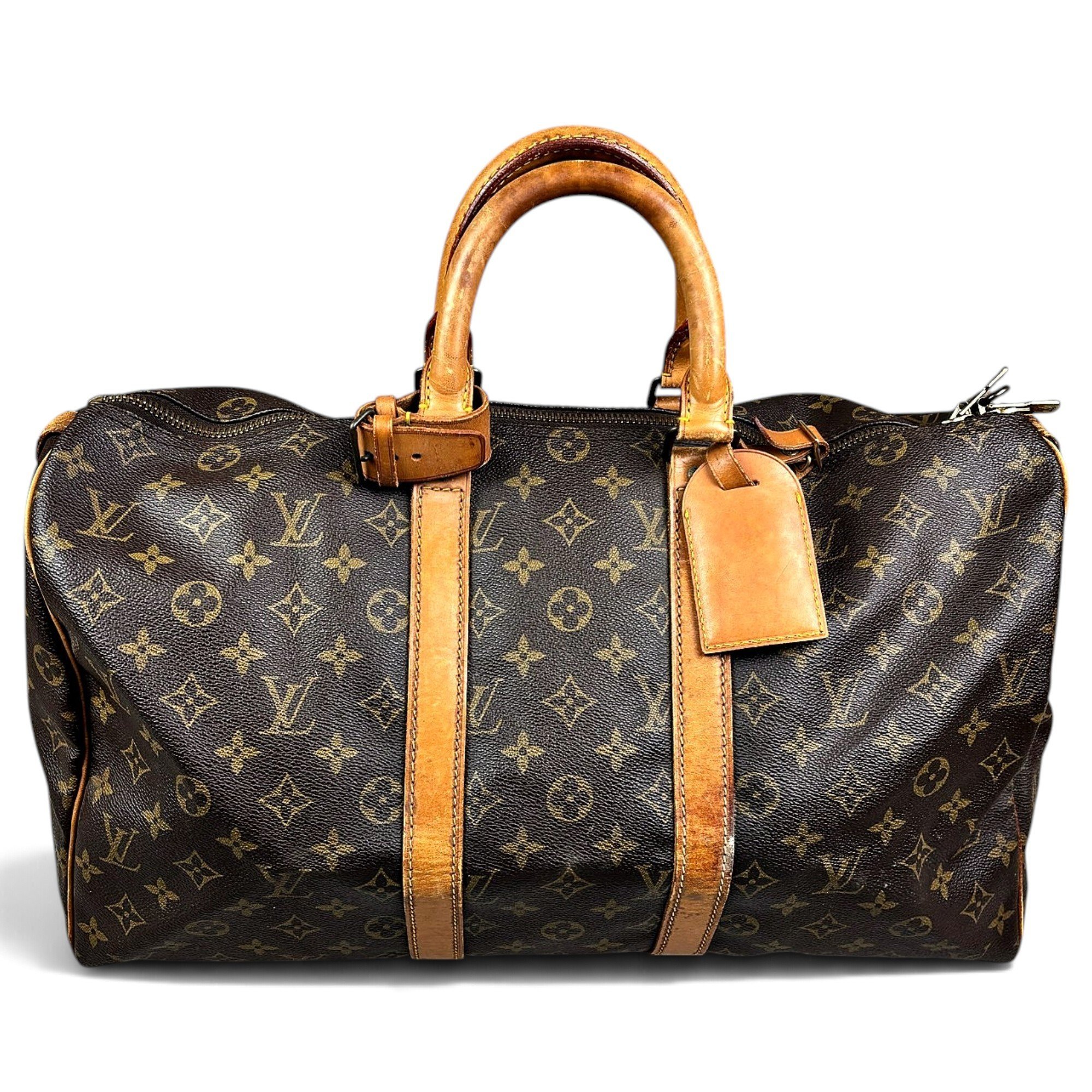 Keepall leather 48h bag
