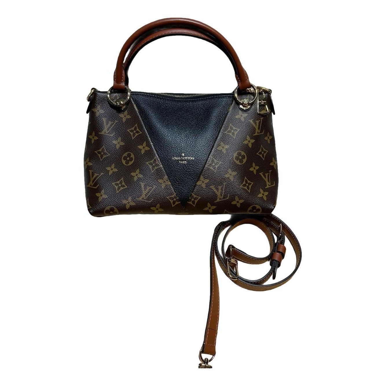 Tote V cloth handbag