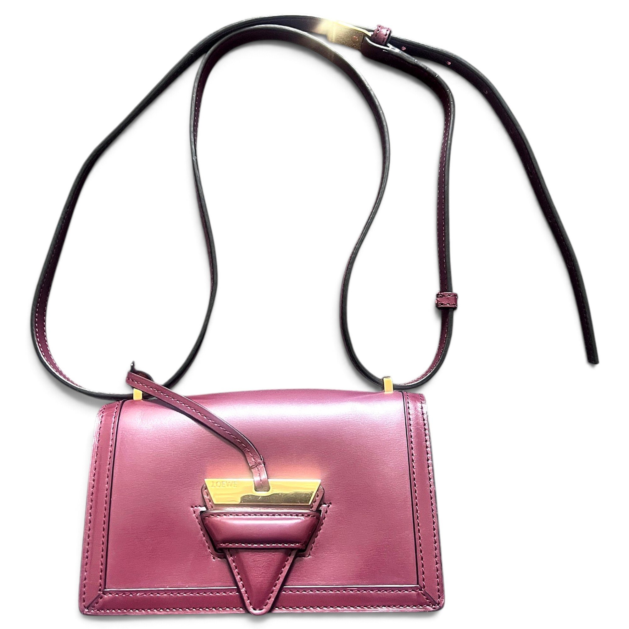 Barcelona leather handbag