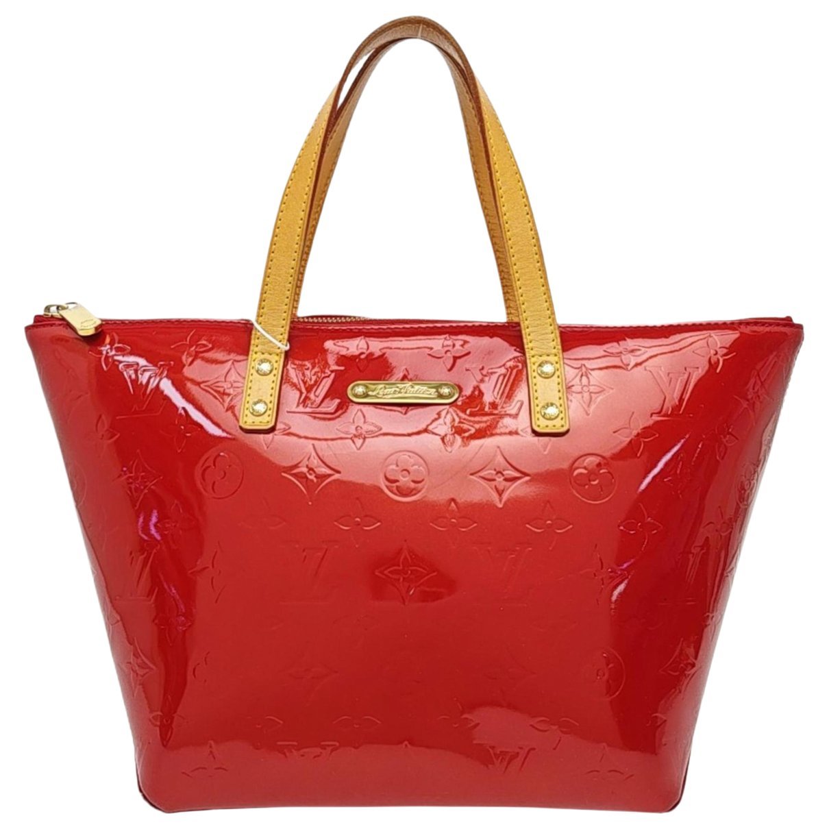 Bellevue patent leather handbag