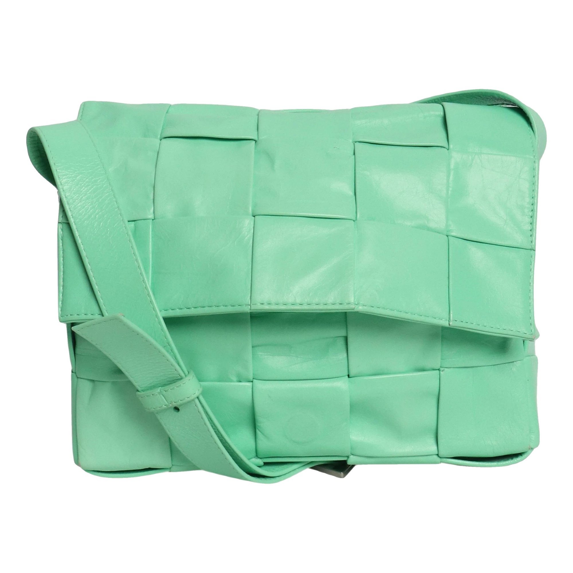 Cassette leather bag