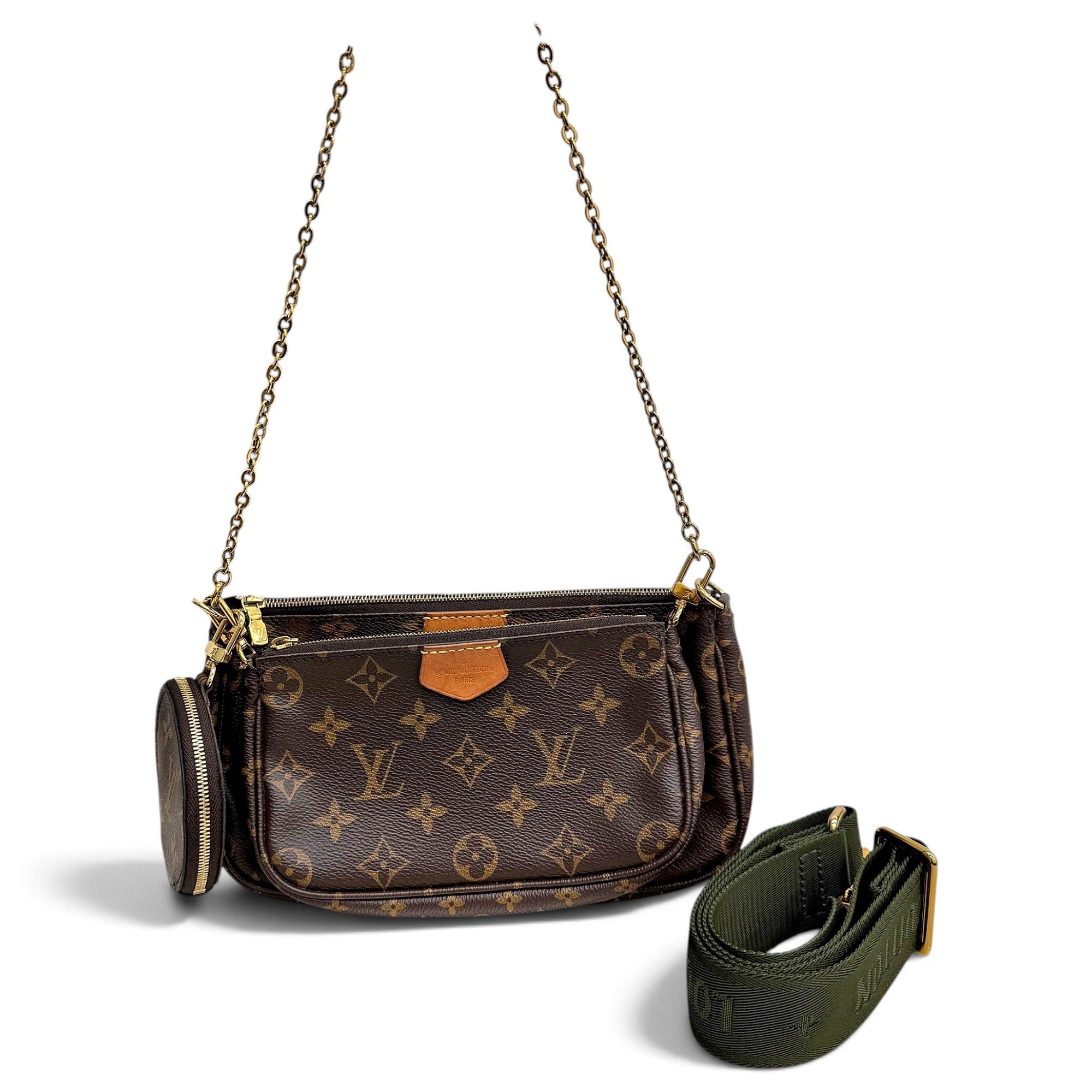 Multi Pochette Accessoires leather handbag